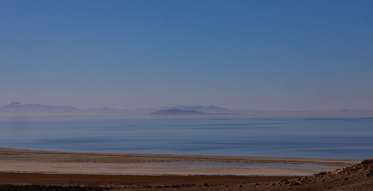 Misty Salt Lake, Salt Lake City, UT
