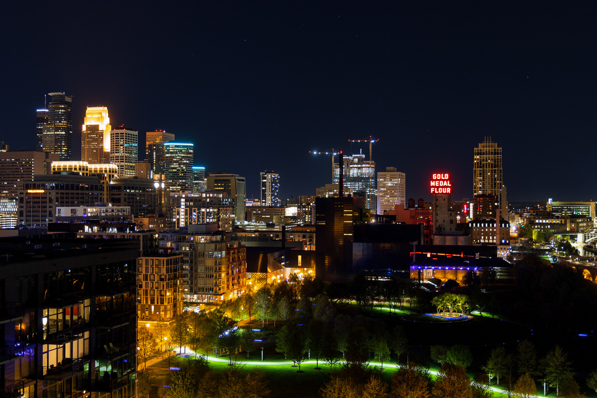 Minneapolis by Night