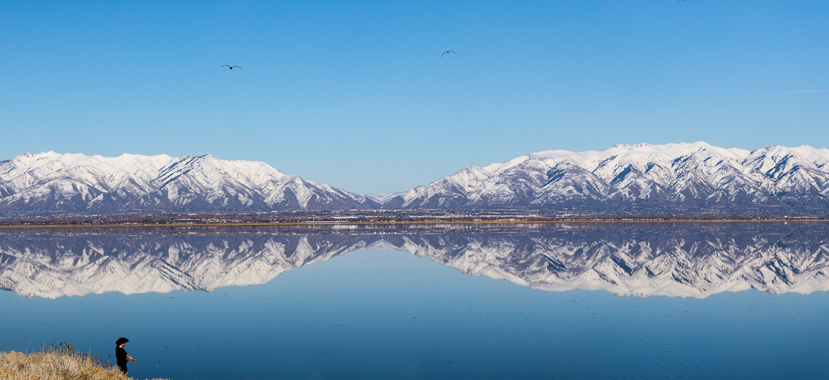 The Great Salt Lake. UT