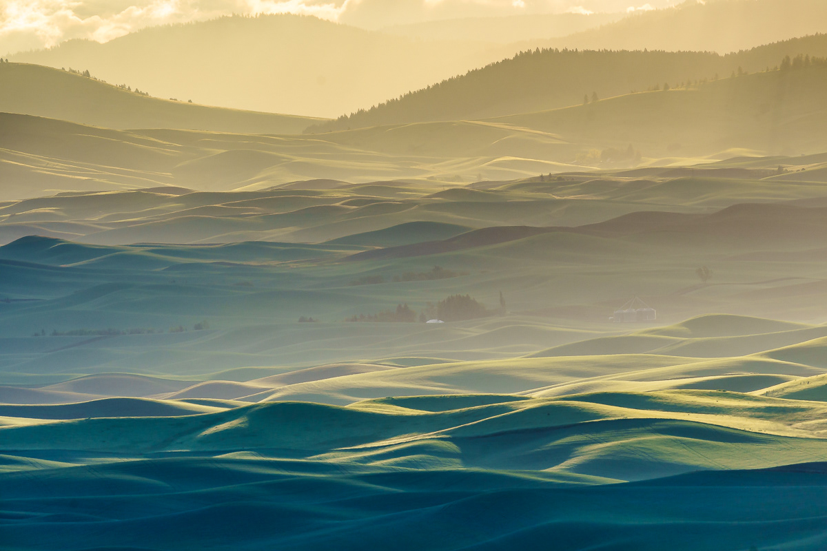Sunrise in Palouse, WA