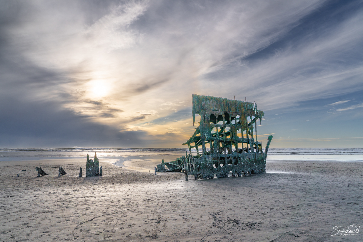Wreck of the Peter Iredale, OR