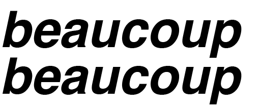 beaucoup beaucoup