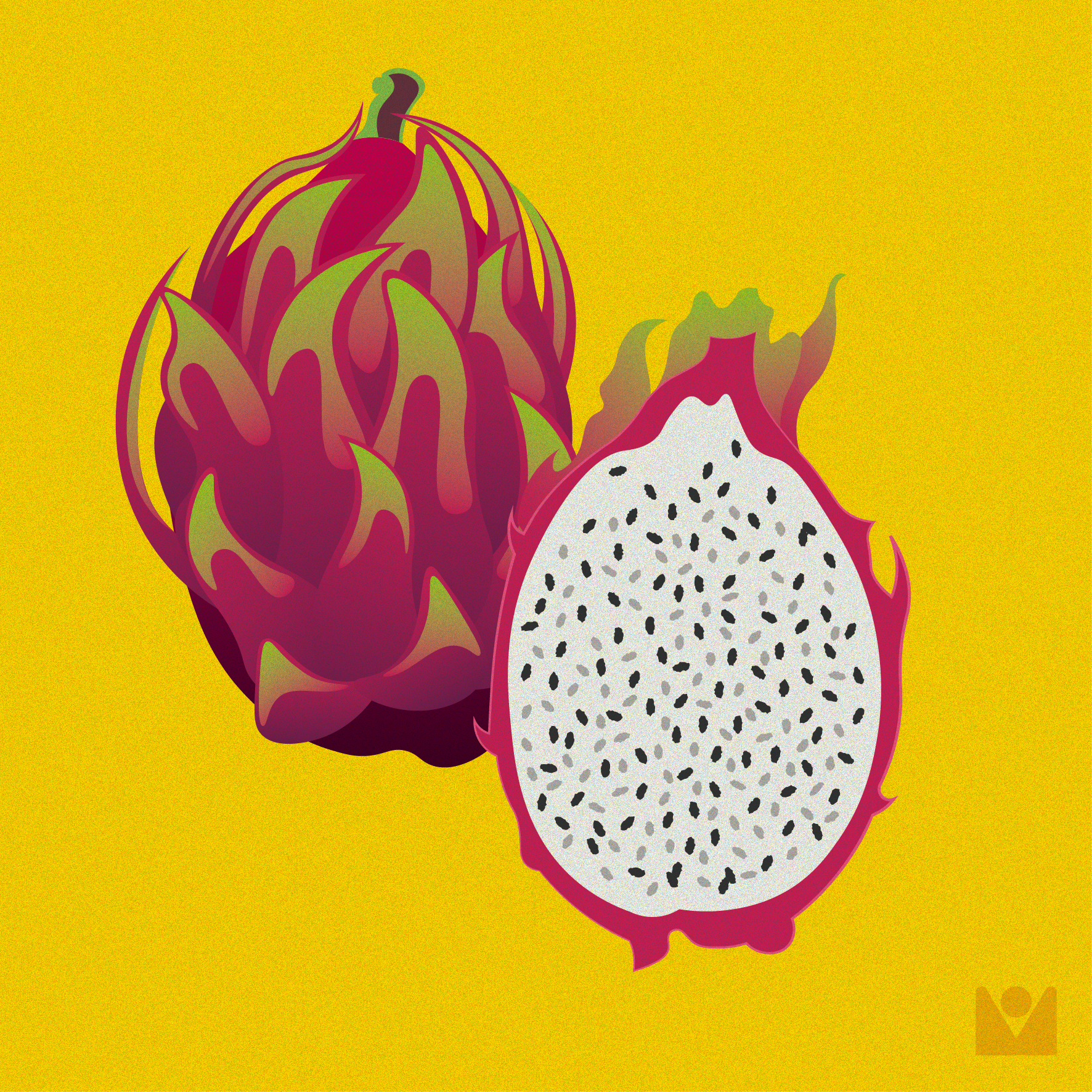 dragon fruits