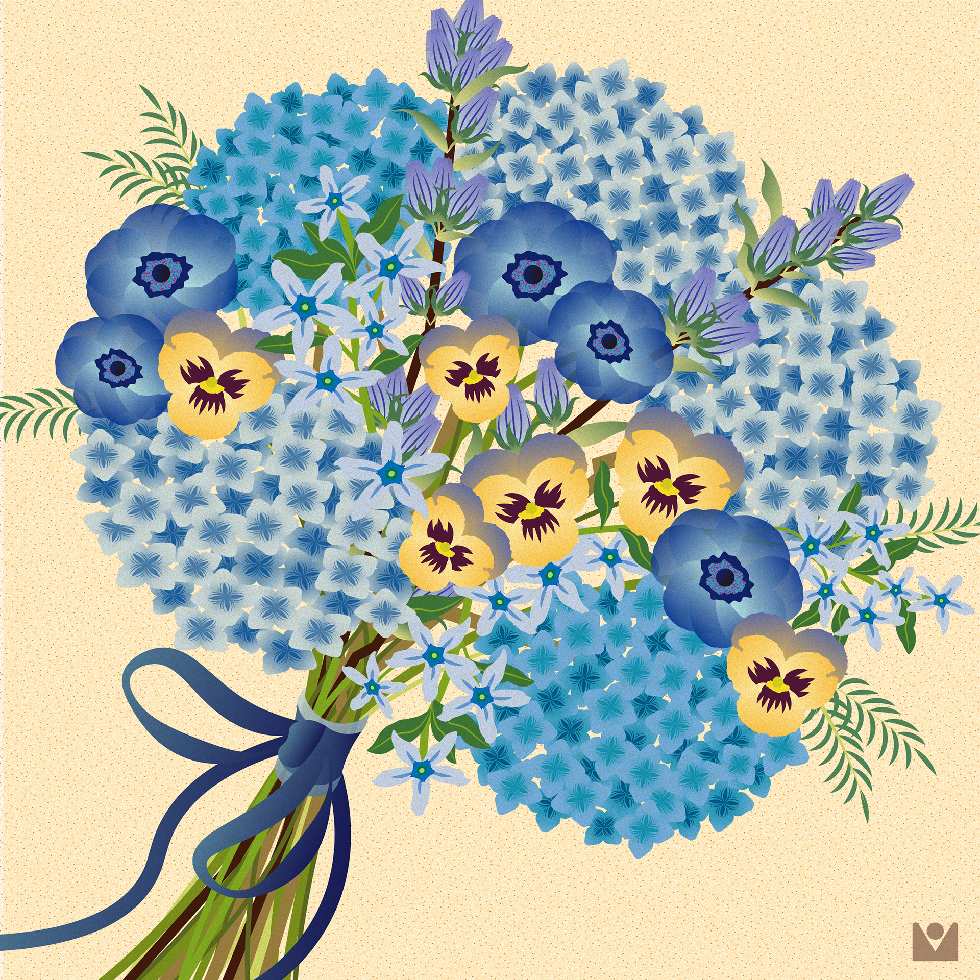 blue