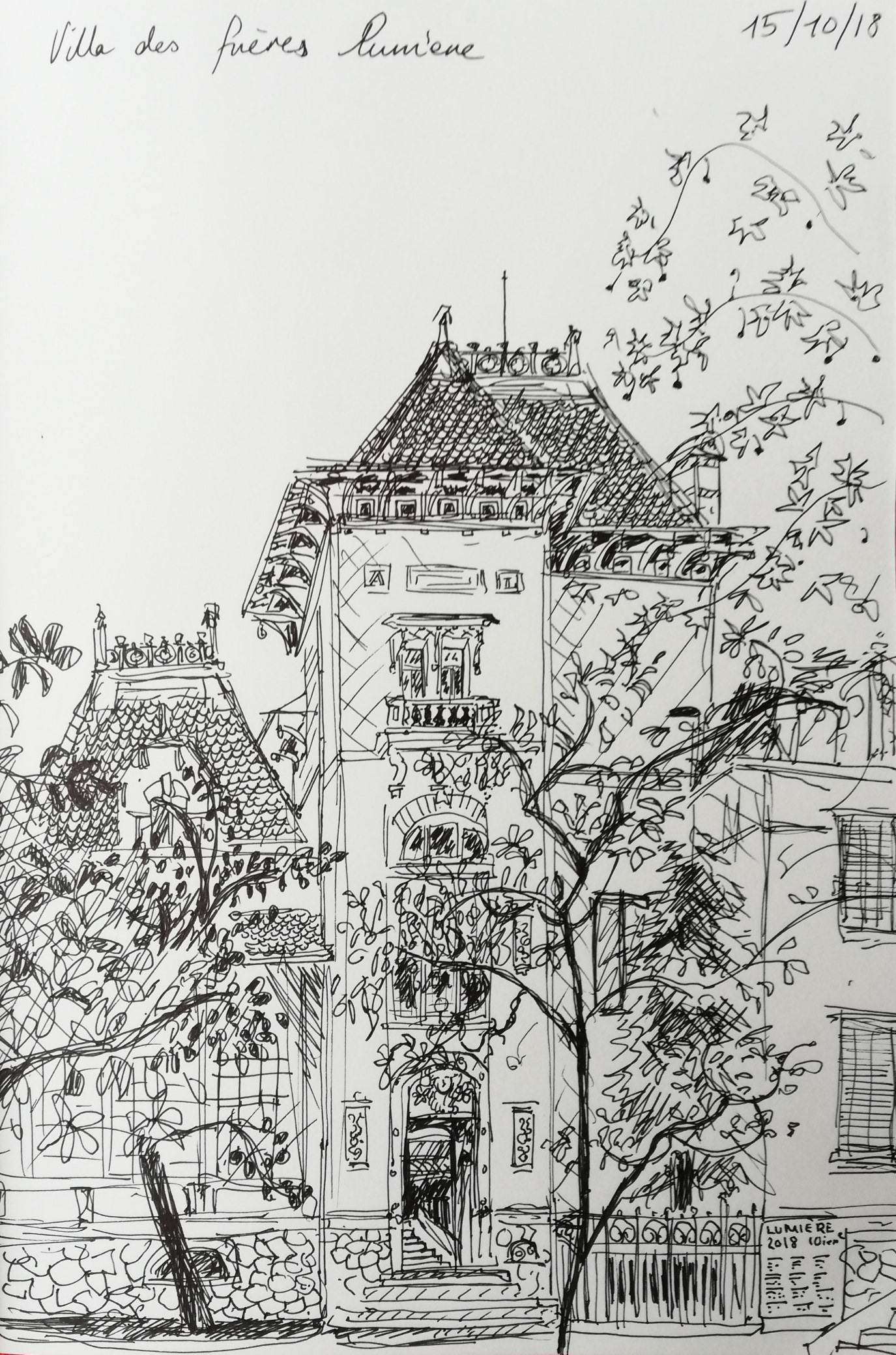 La Villa Lumières, Lyon 2018