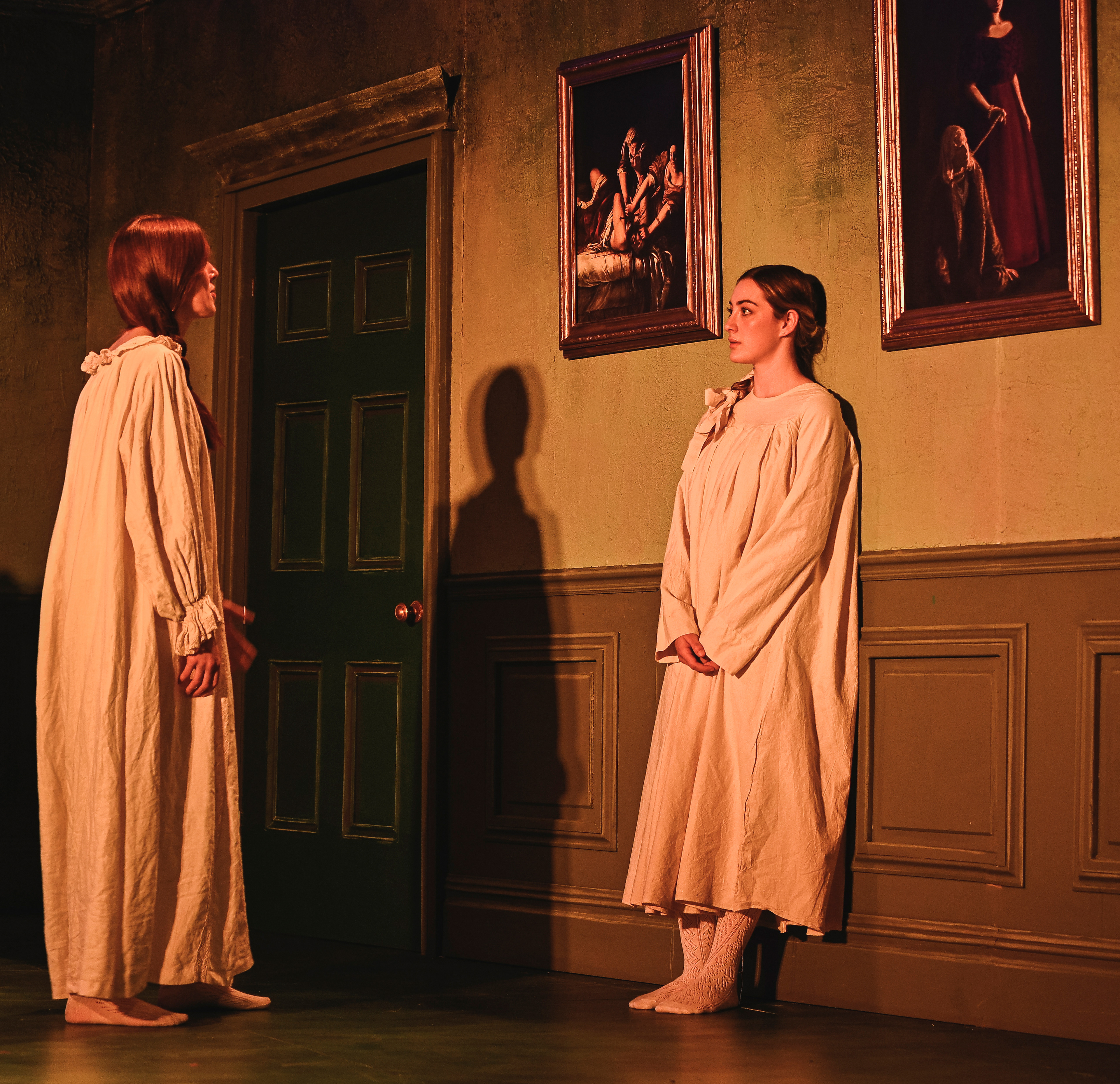 Portrait for the play 'The Moors' at The Richard Burton Theatre RWCMD. Photo: Kirsten McTernan