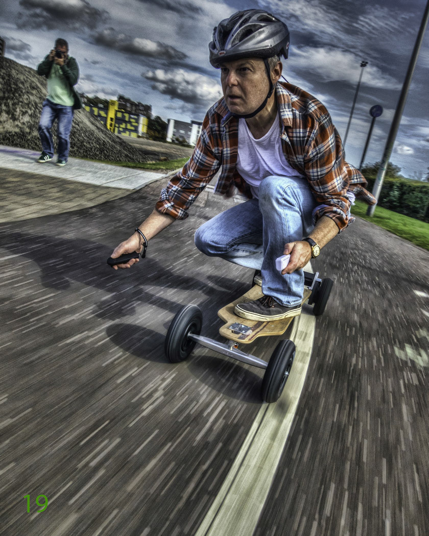 Longboarding Selfie (scored 19/30)