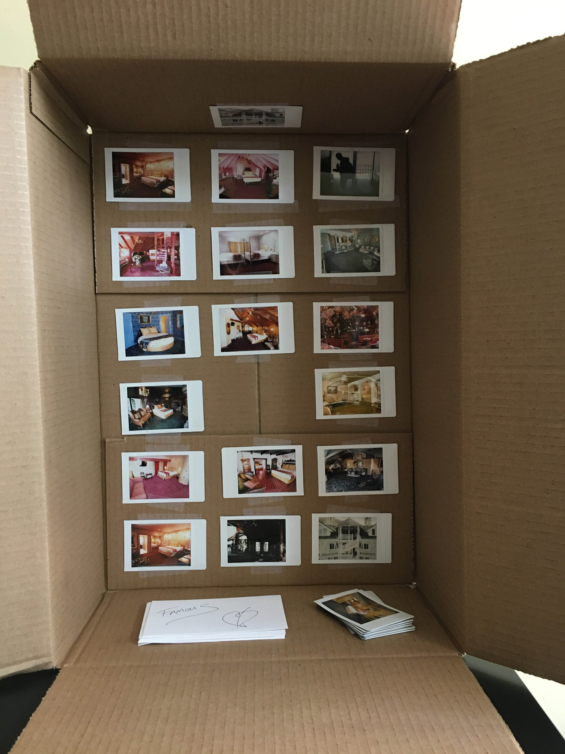 Storyboarding with Polaroids