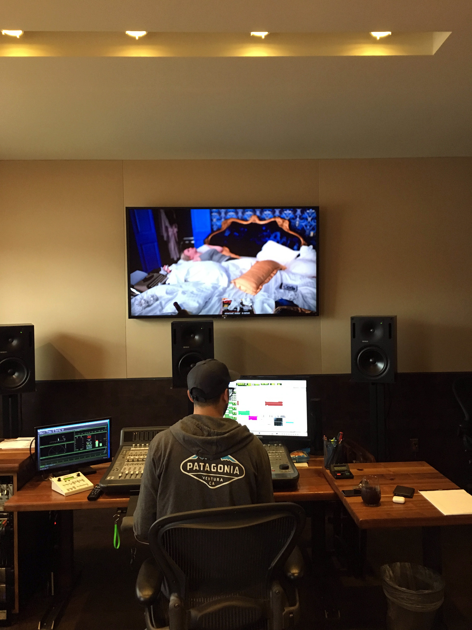 Kevin in the zone with sound design