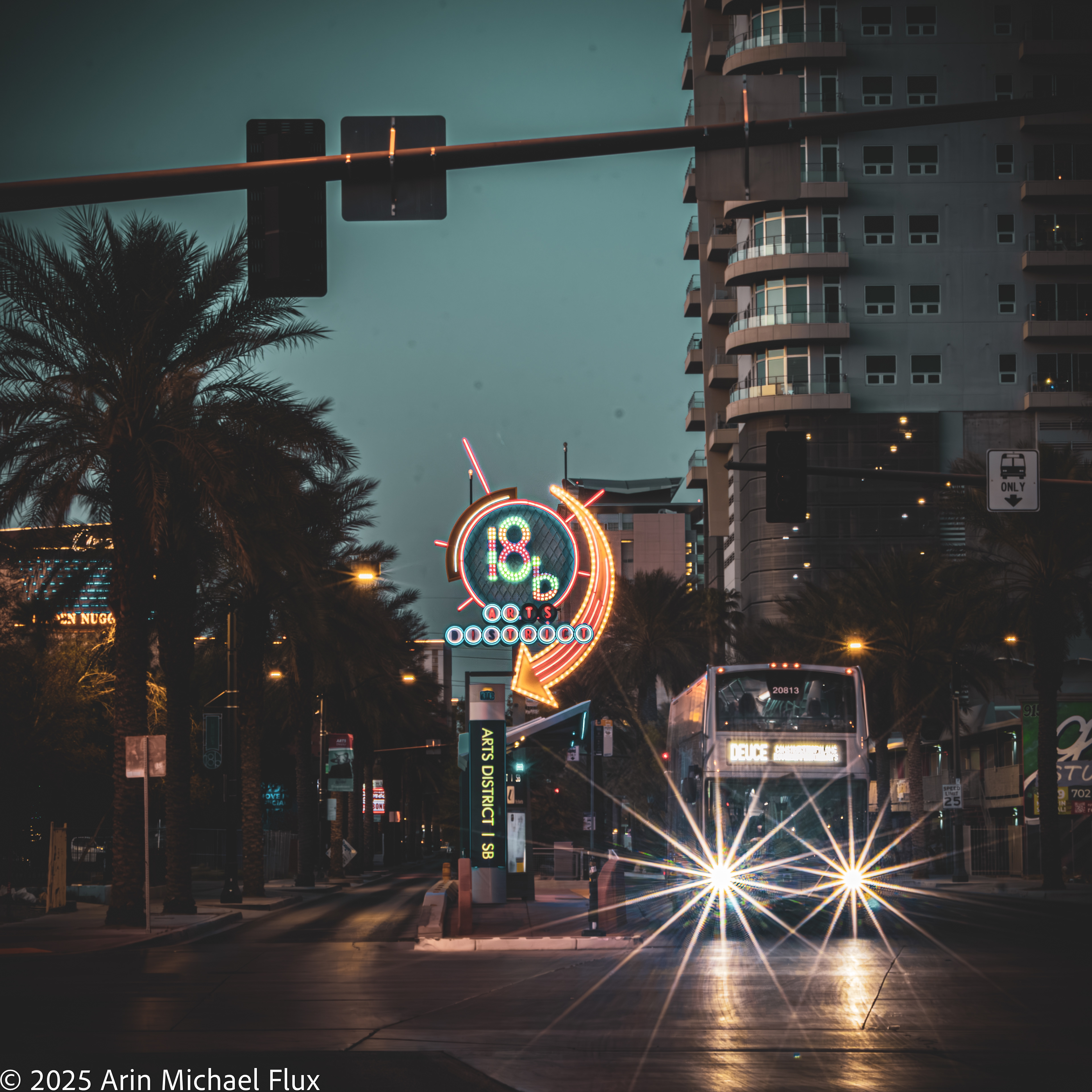 Sunset - Art Dist. Las Vegas