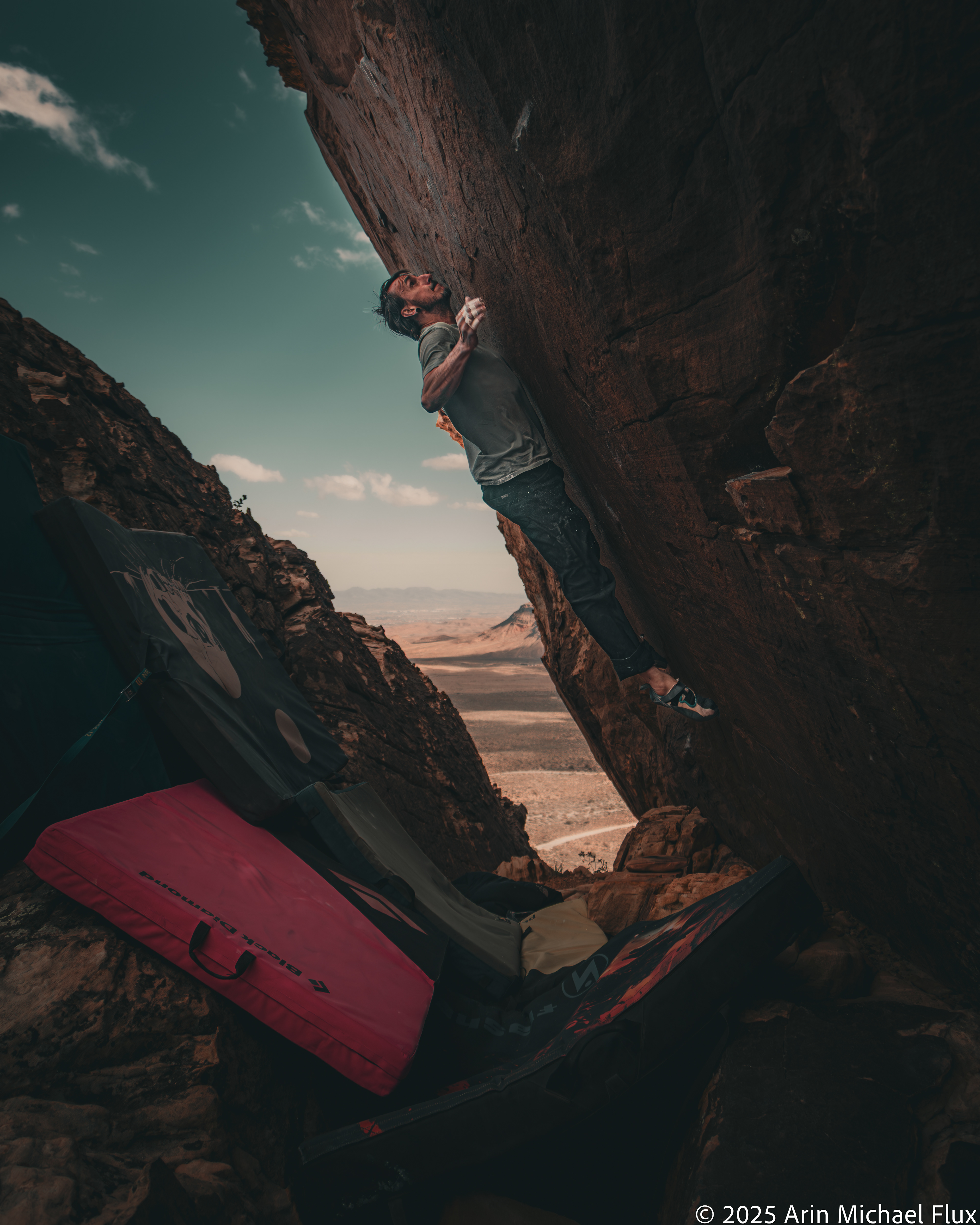 Carlos Tkacz establishing "Mile High Club" V12