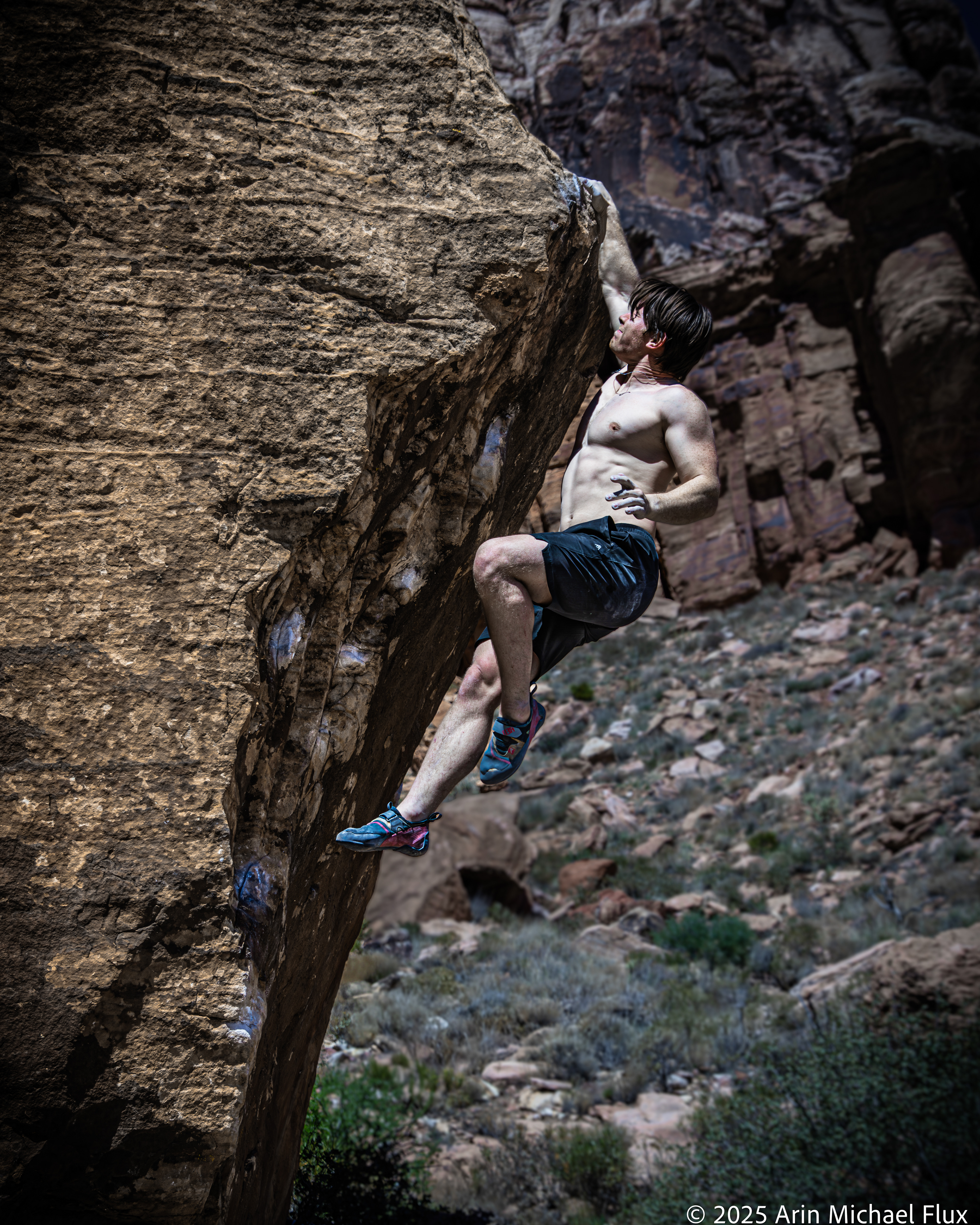 James going big on "Wishbone" 