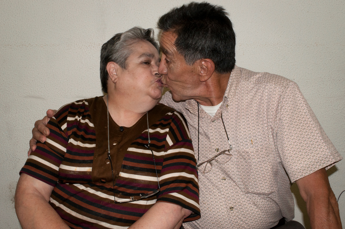 Beso de mis abuelitos.