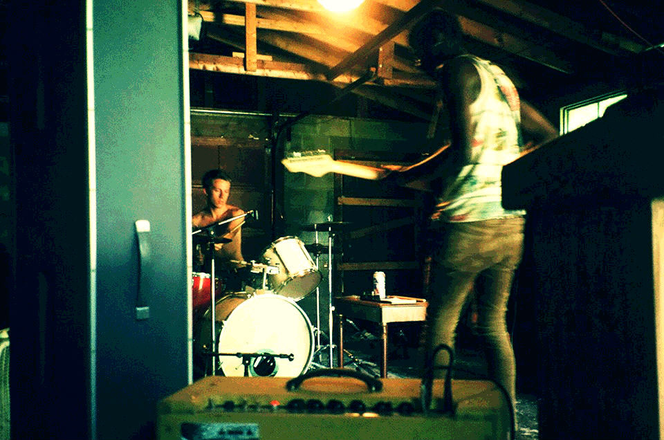 strangely I was a drummer in a band with my old friend Dimitri Morris for a lil in college - good times