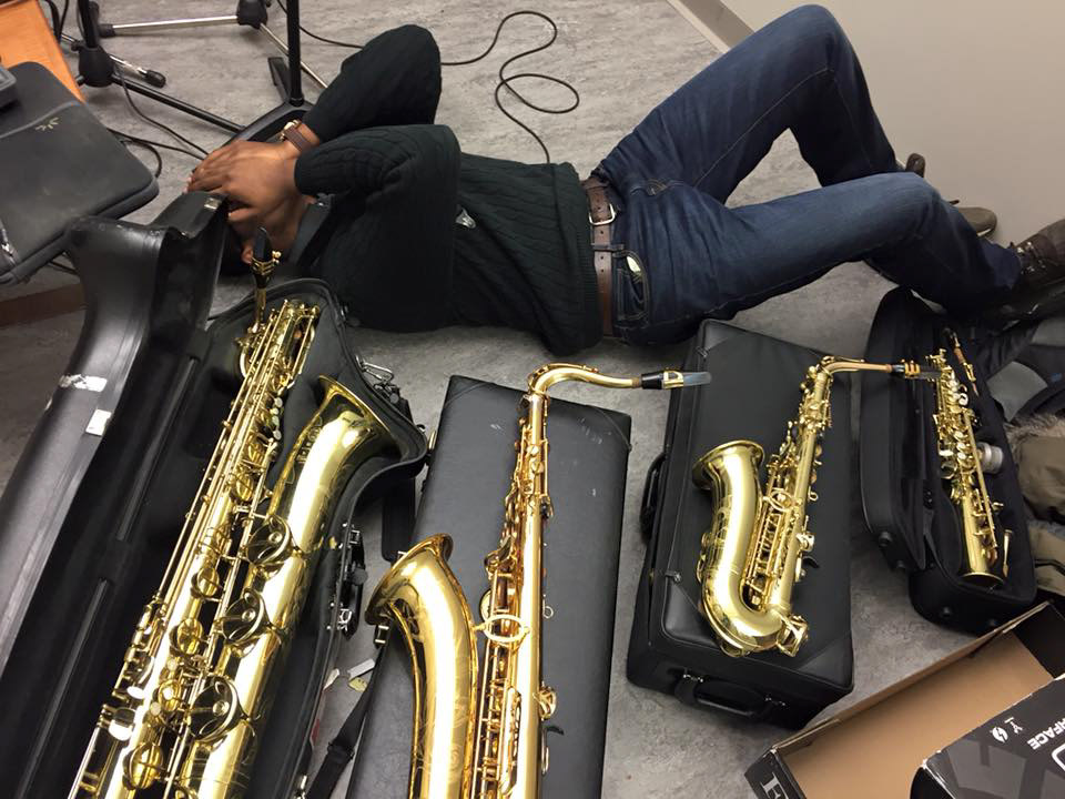 Steven Banks, saxophonist