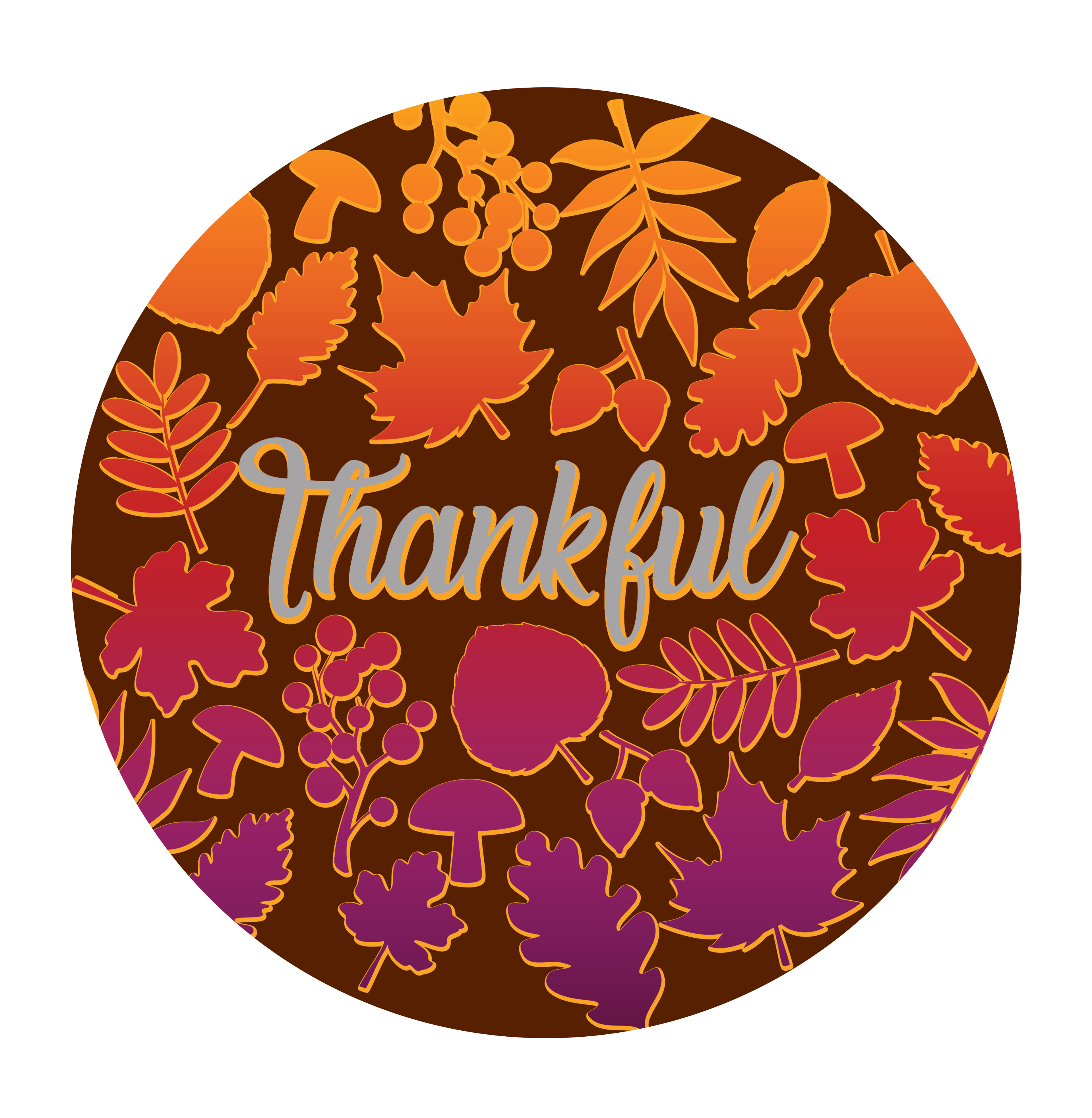 Ombre Thankful