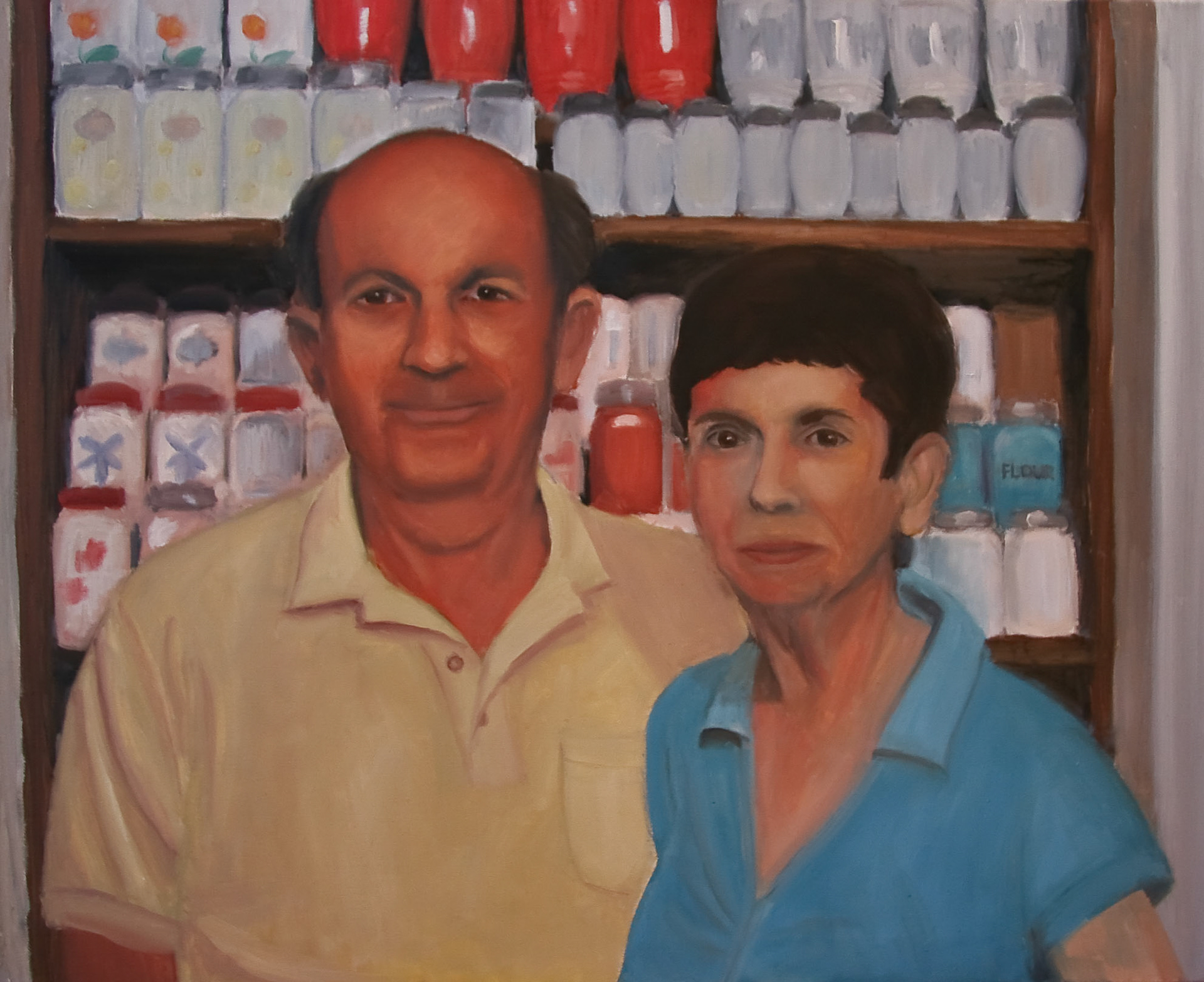 Oil on canvas, 30 x 24 in. p