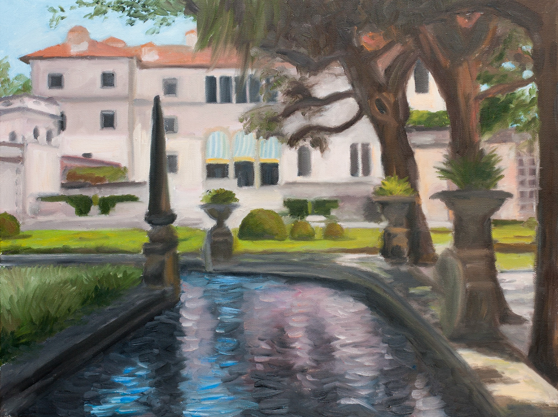 Oil on canvas, 24 x 18 in.