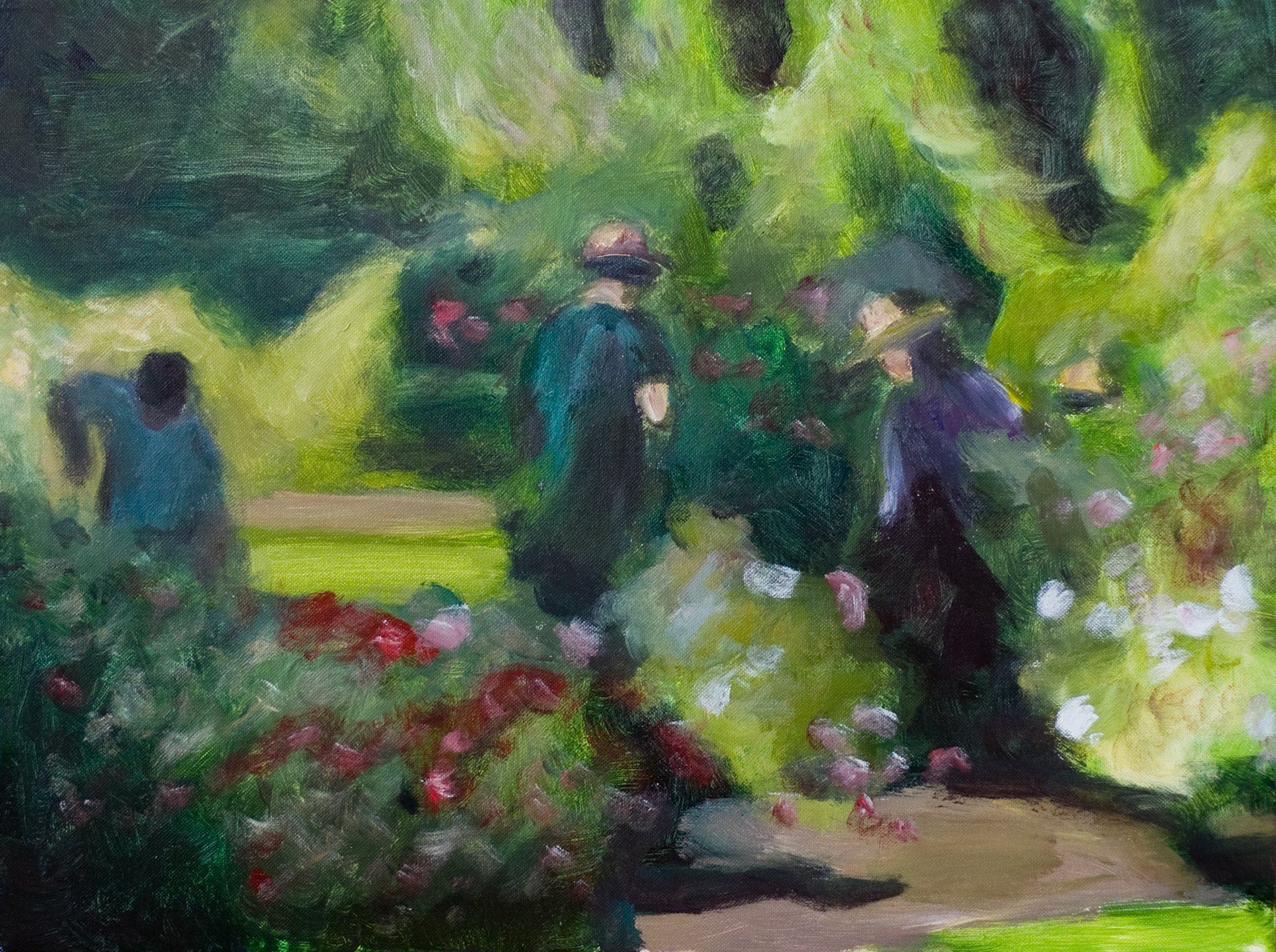 Acrylic on canvas, 24 x 18 in.