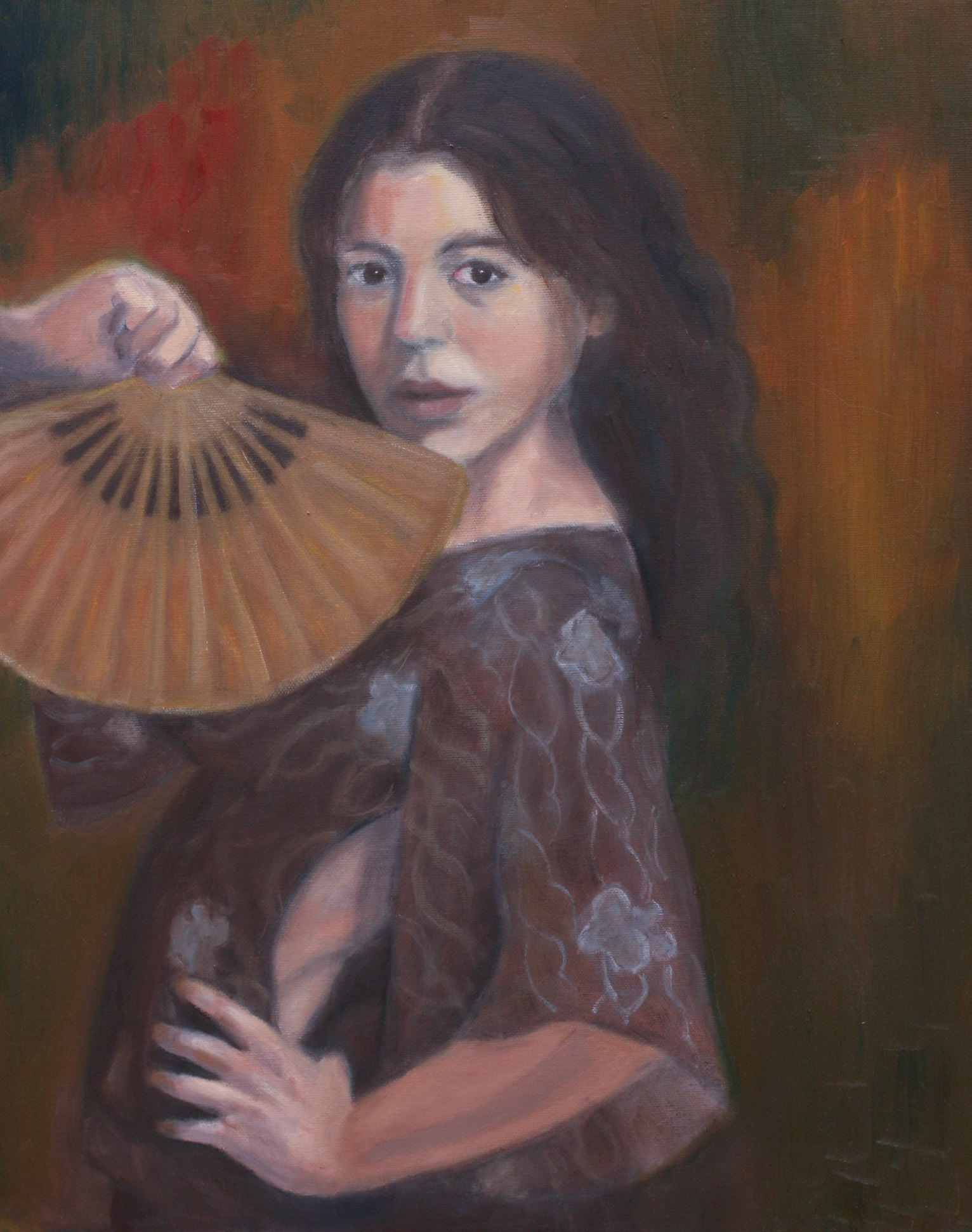 Oil on canvas, 16 x 20 in.