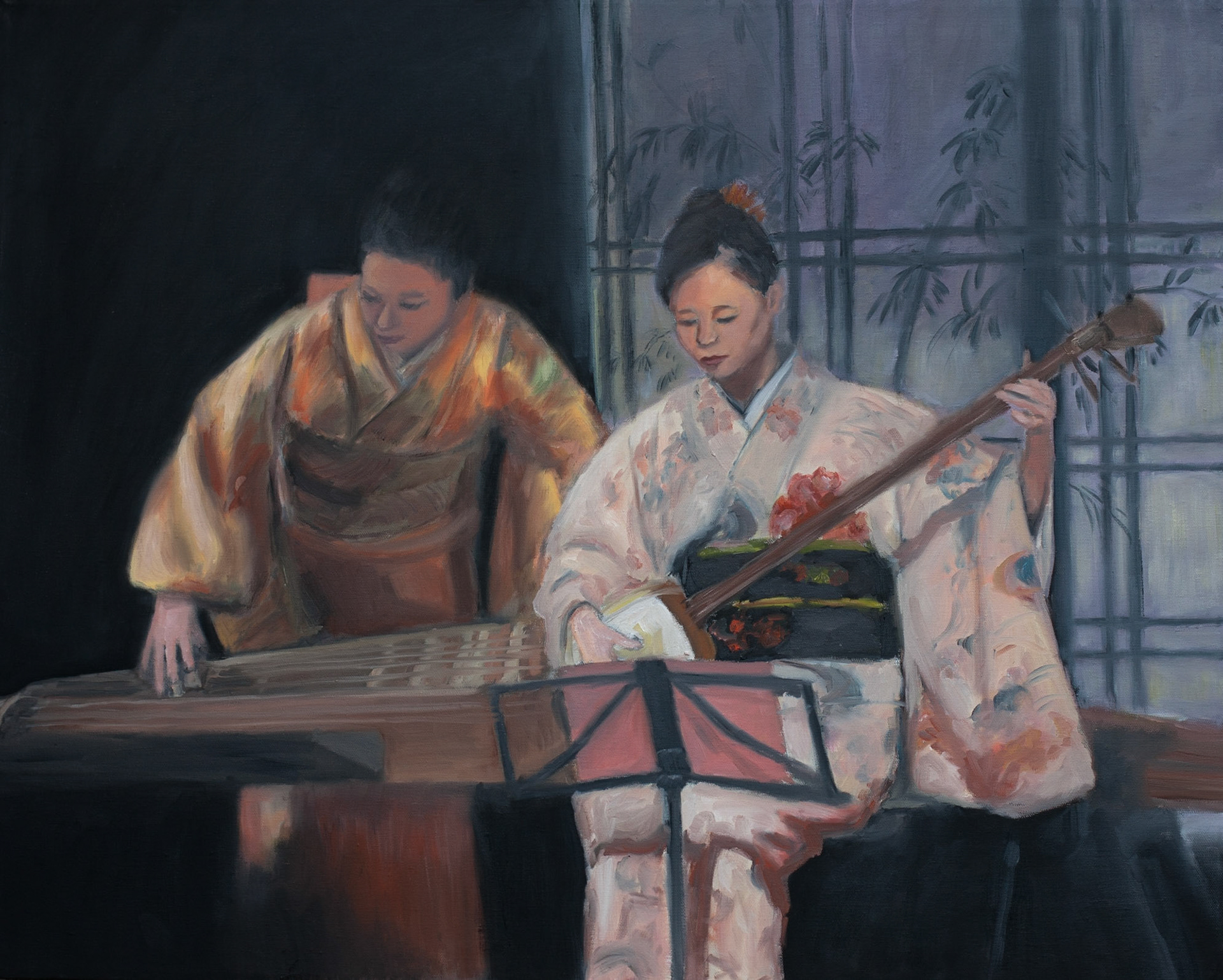 Oil on canvas, 30 x 24 in.