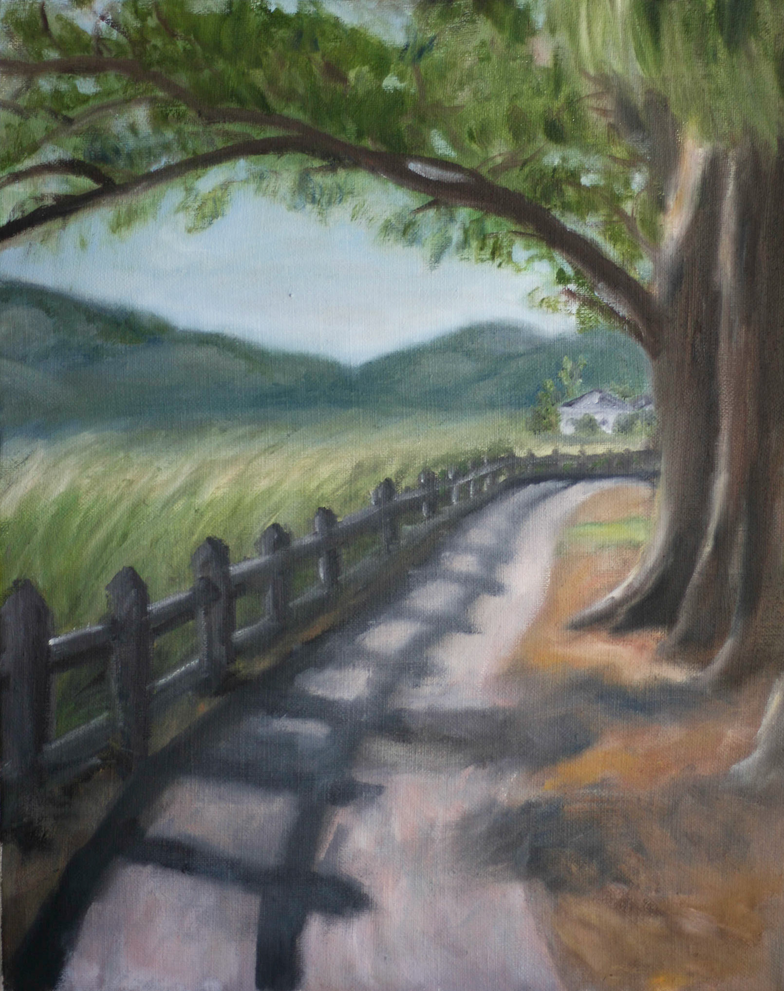 Oil on canvas, 16 x 20 in.