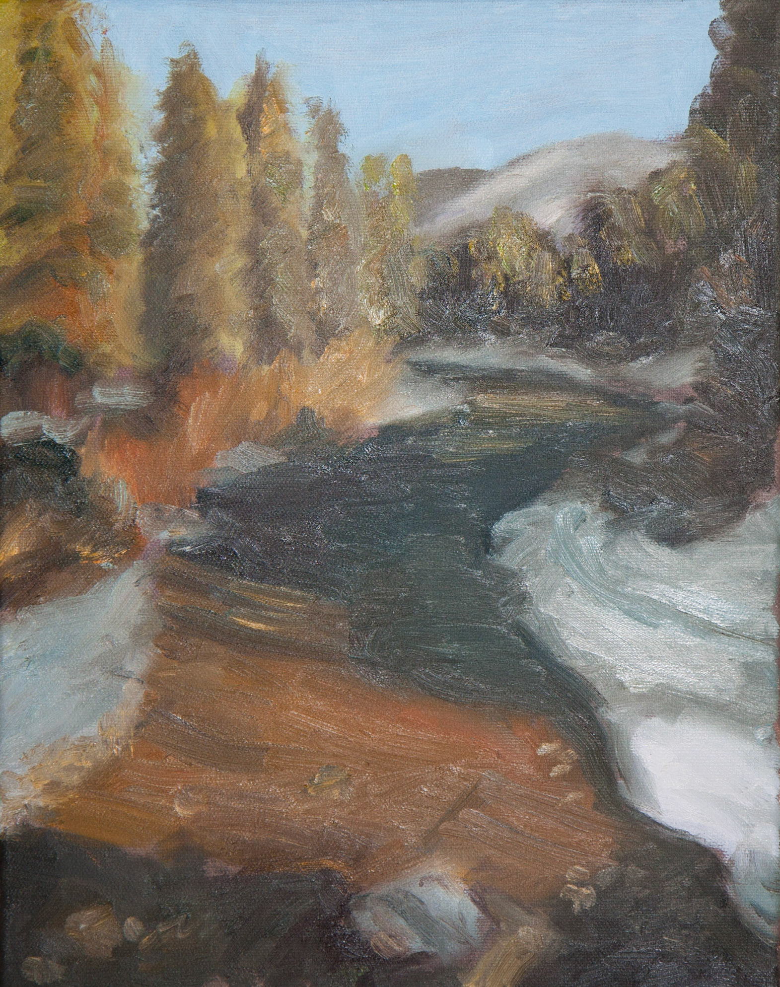 Oil on canvas, 11 x 14 in.