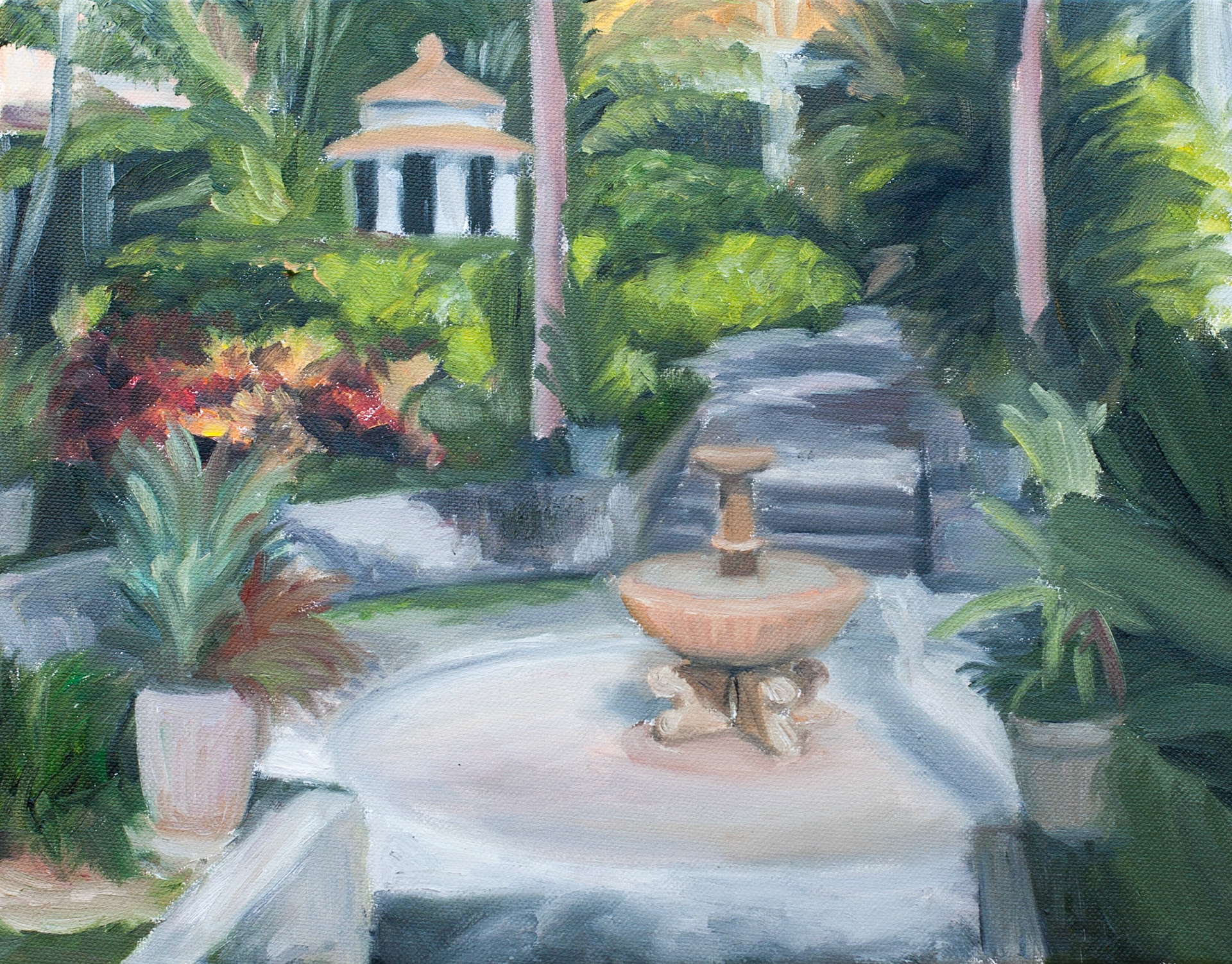 Oil on canvas, 14 x 11 in.