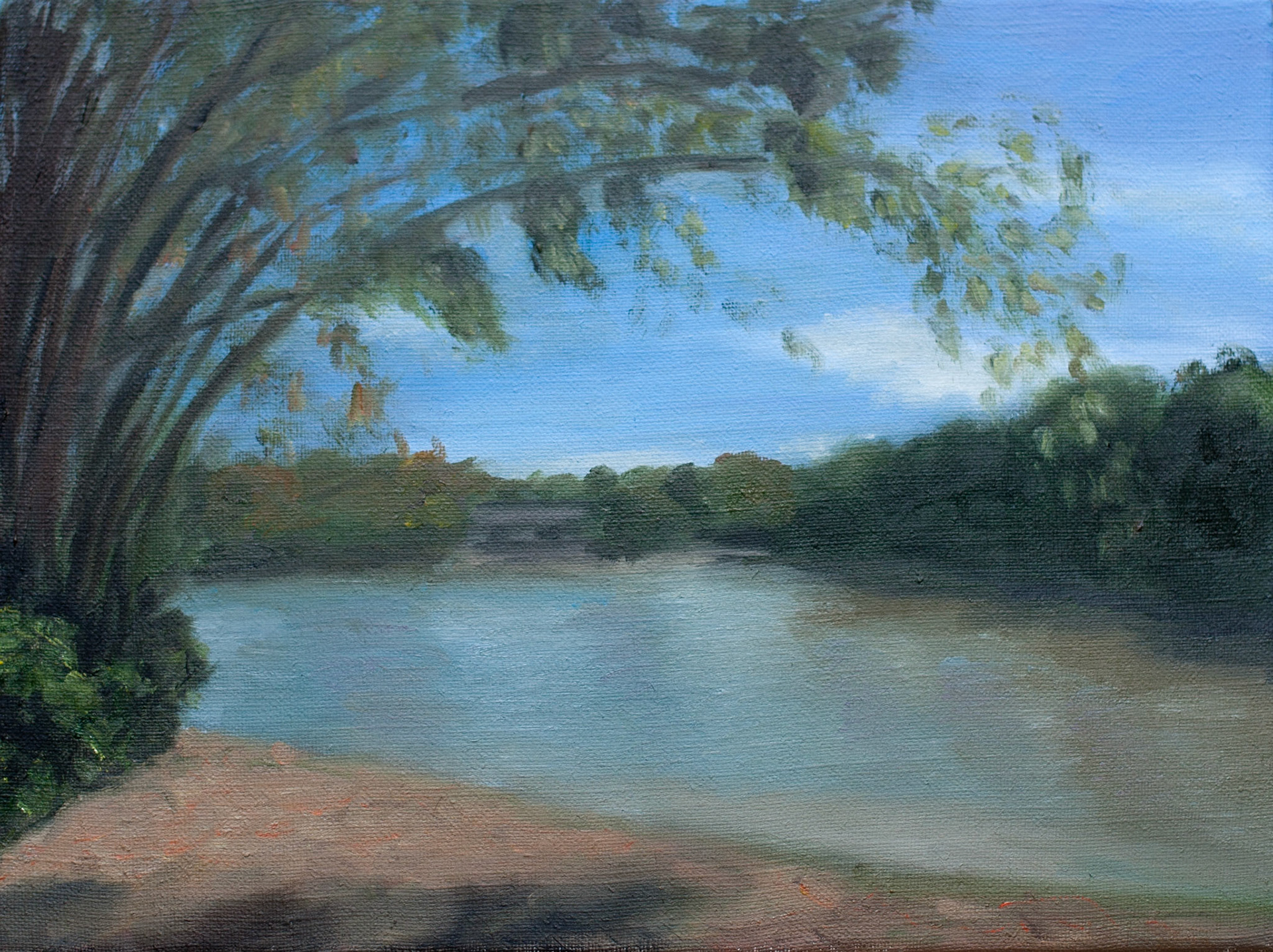 Oil on canvas, 16 x 12 in. p