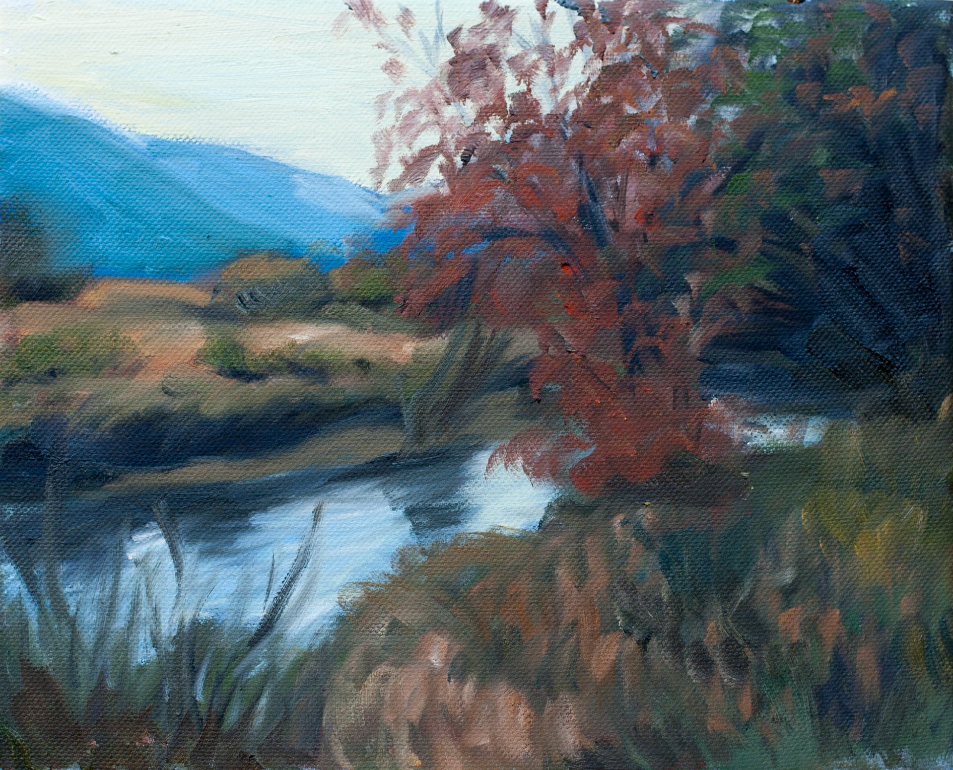 Oil on canvas, 10 x 8 in.