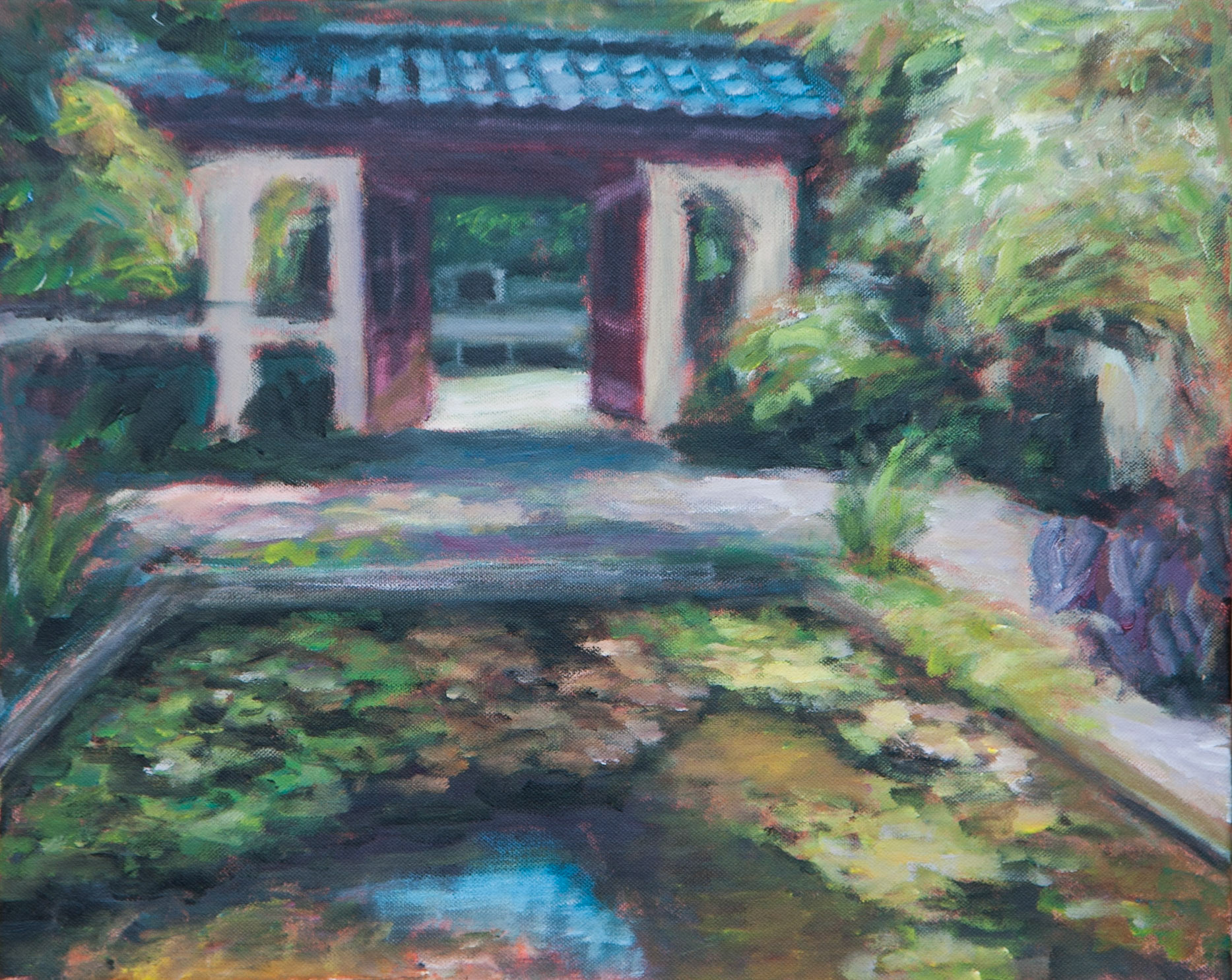 Acrylic on Canvas, 20 x 16 in.