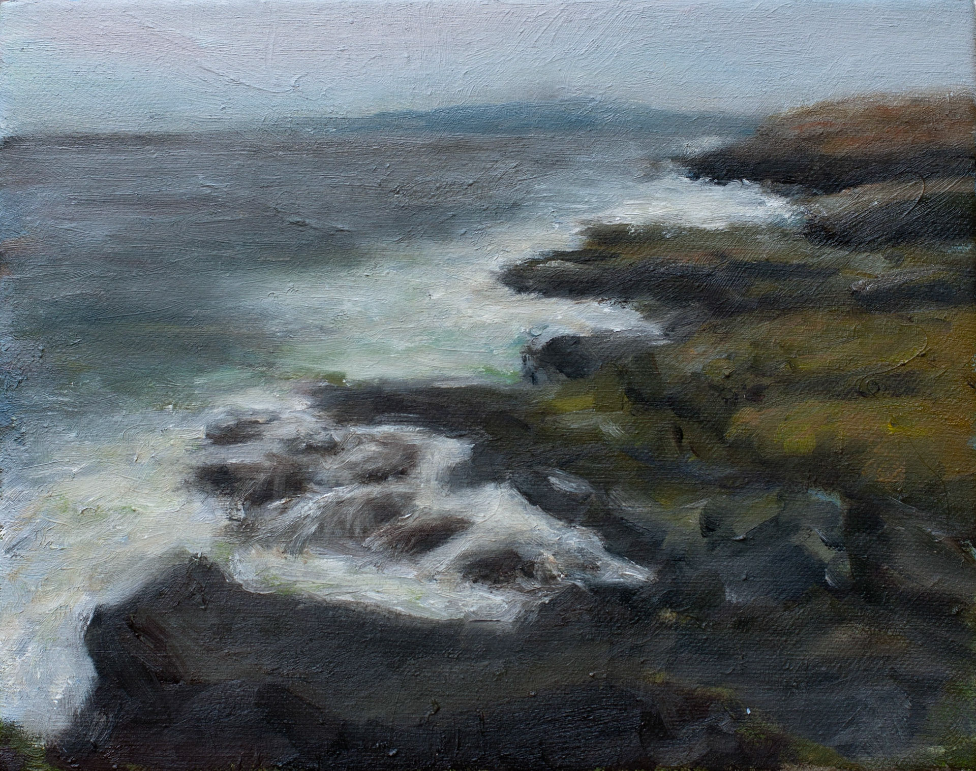 Oil on canvas, 10 x 8 in.