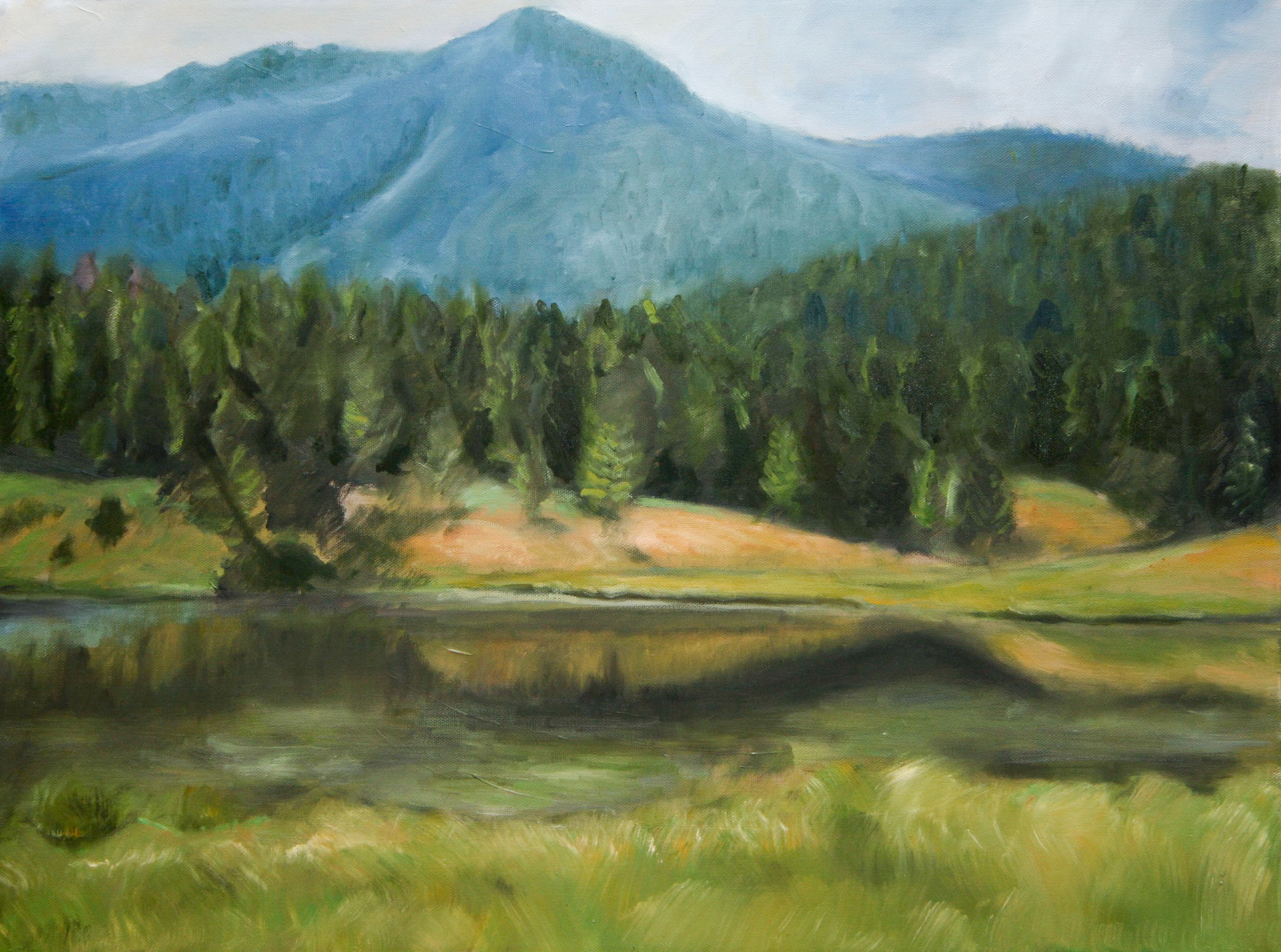 Oil on canvas, 24 x 18 in.