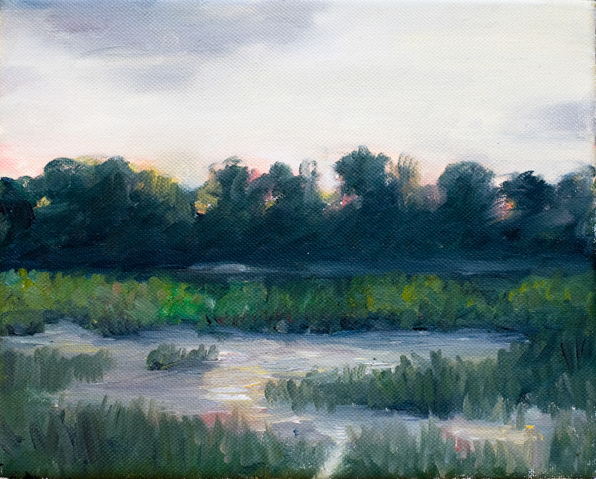 Oil on canvas, 10 x 8 in.