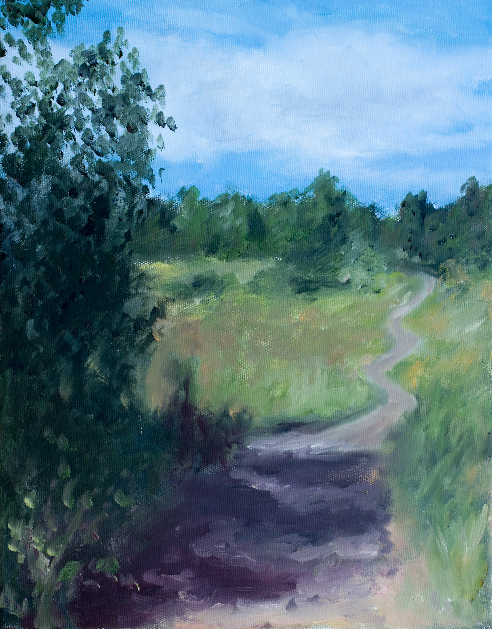 Oil on canvas, 11 x 14 in.