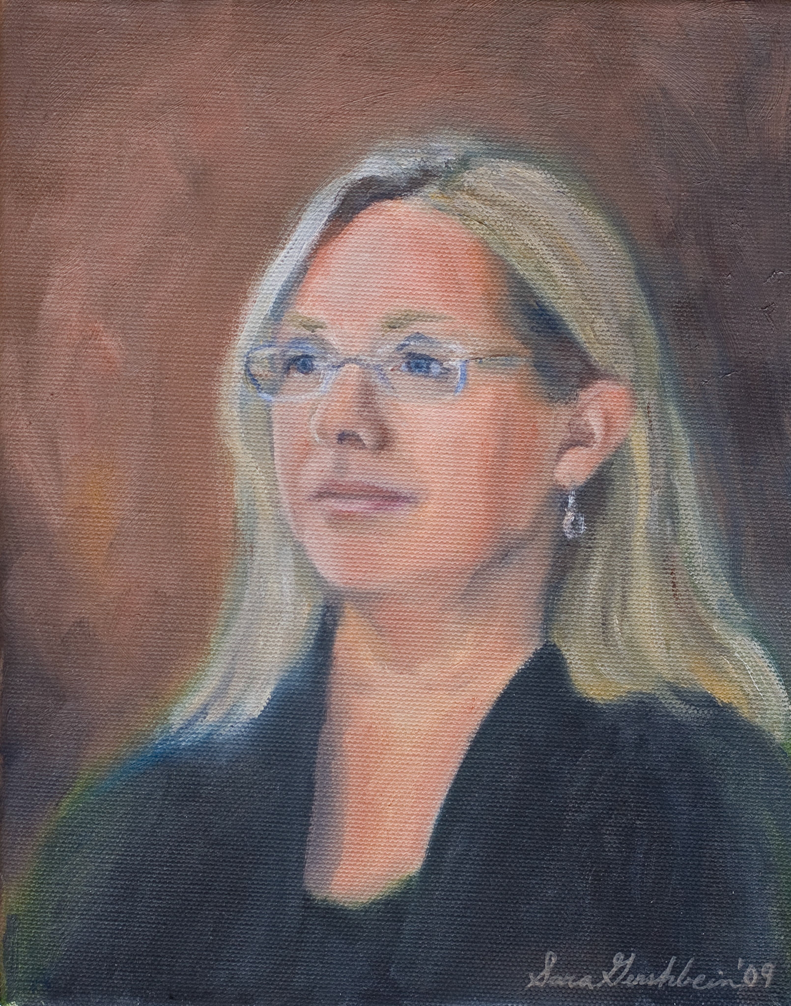 Oil on canvas, 8 x 10 in, private collection