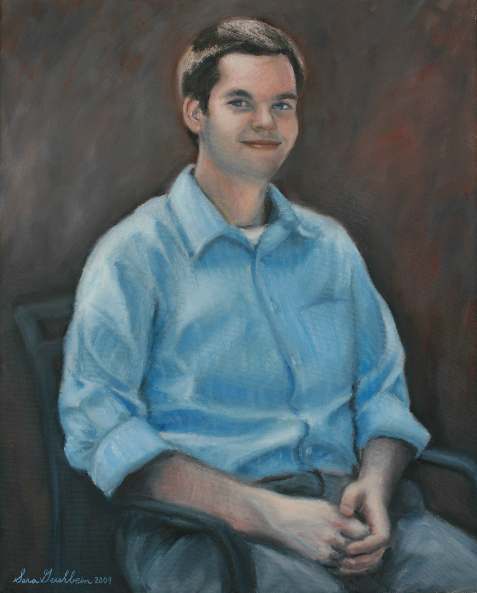 Oil on canvas, 24 x 30 in., private collection