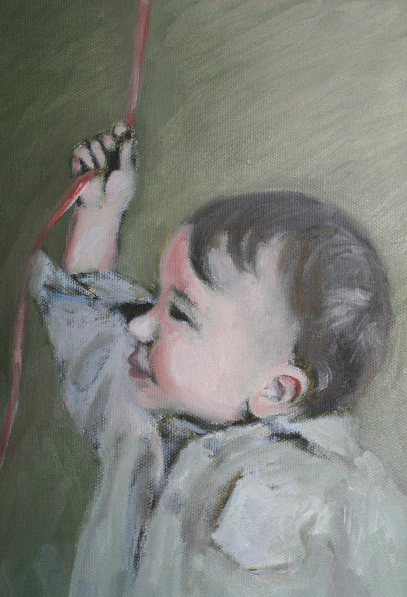 Oil on canvas, 9 x 12 in.