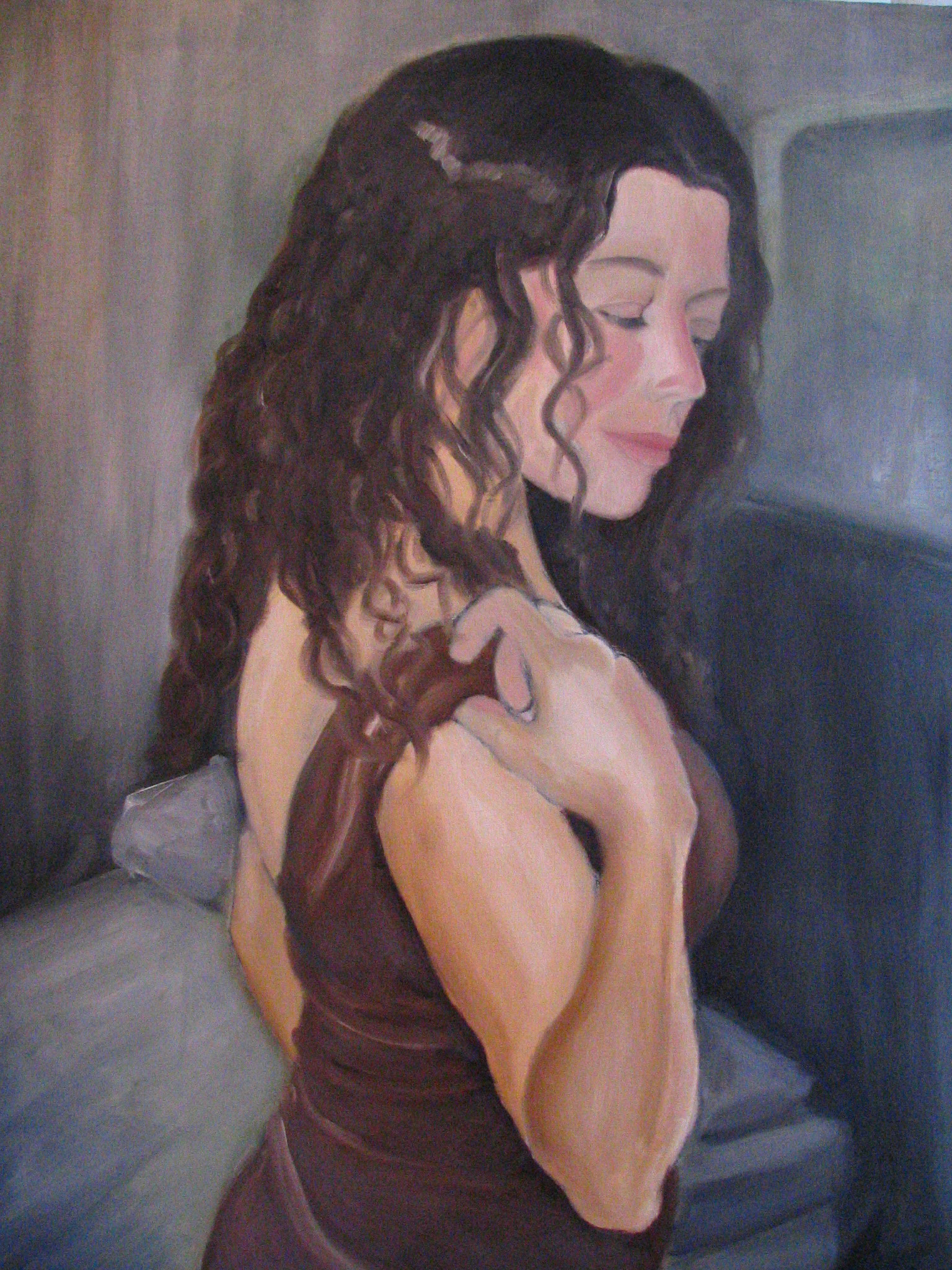 Oil on canvas, 24 x 30 in.