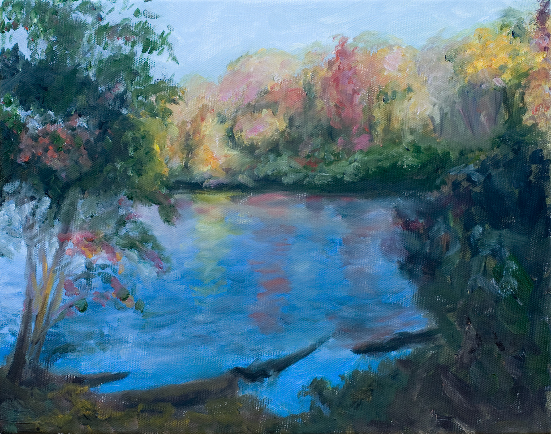 Oil on canvas, 14 x 11 in.