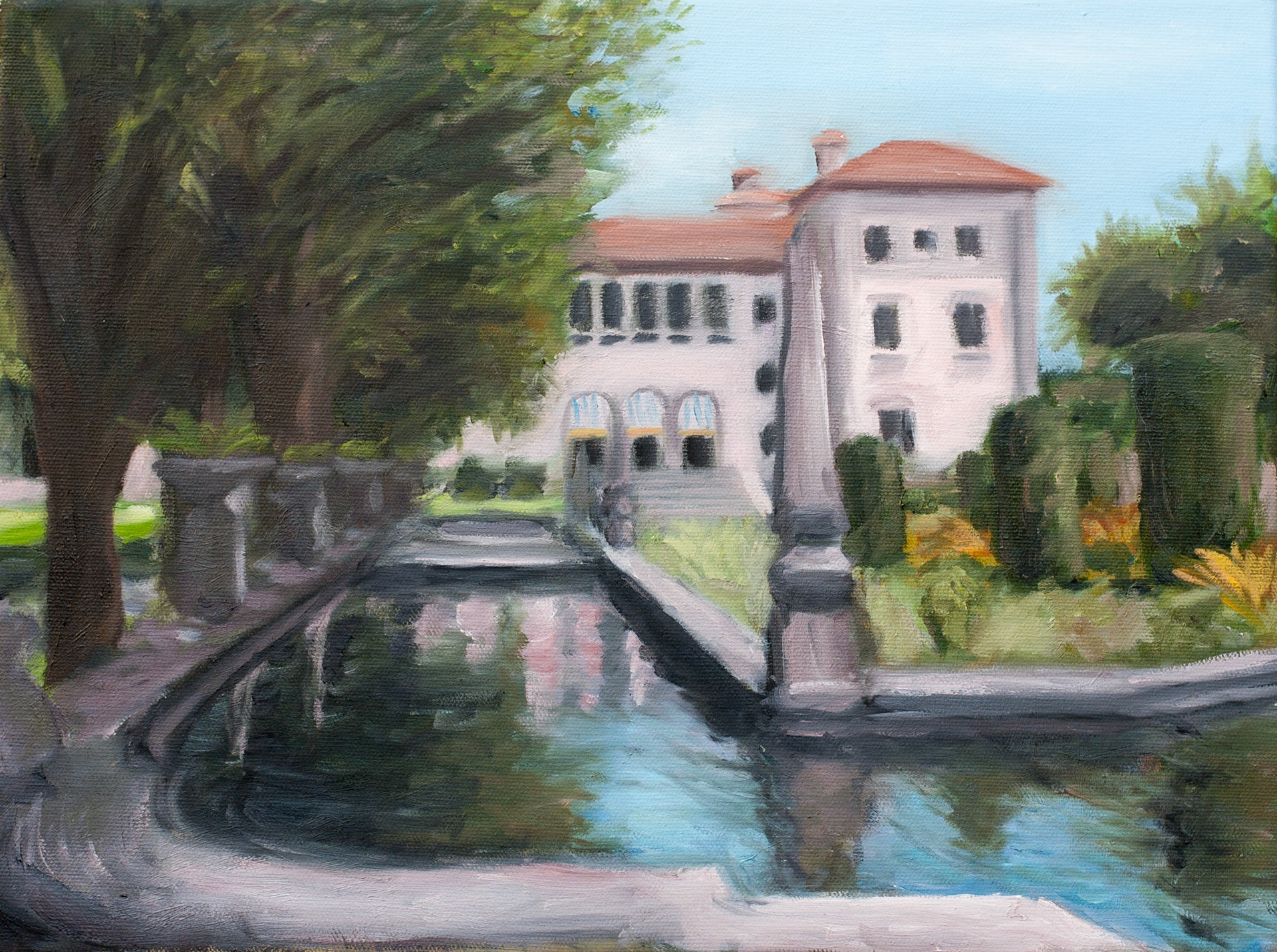 Oil on canvas, 16 x 12 in.