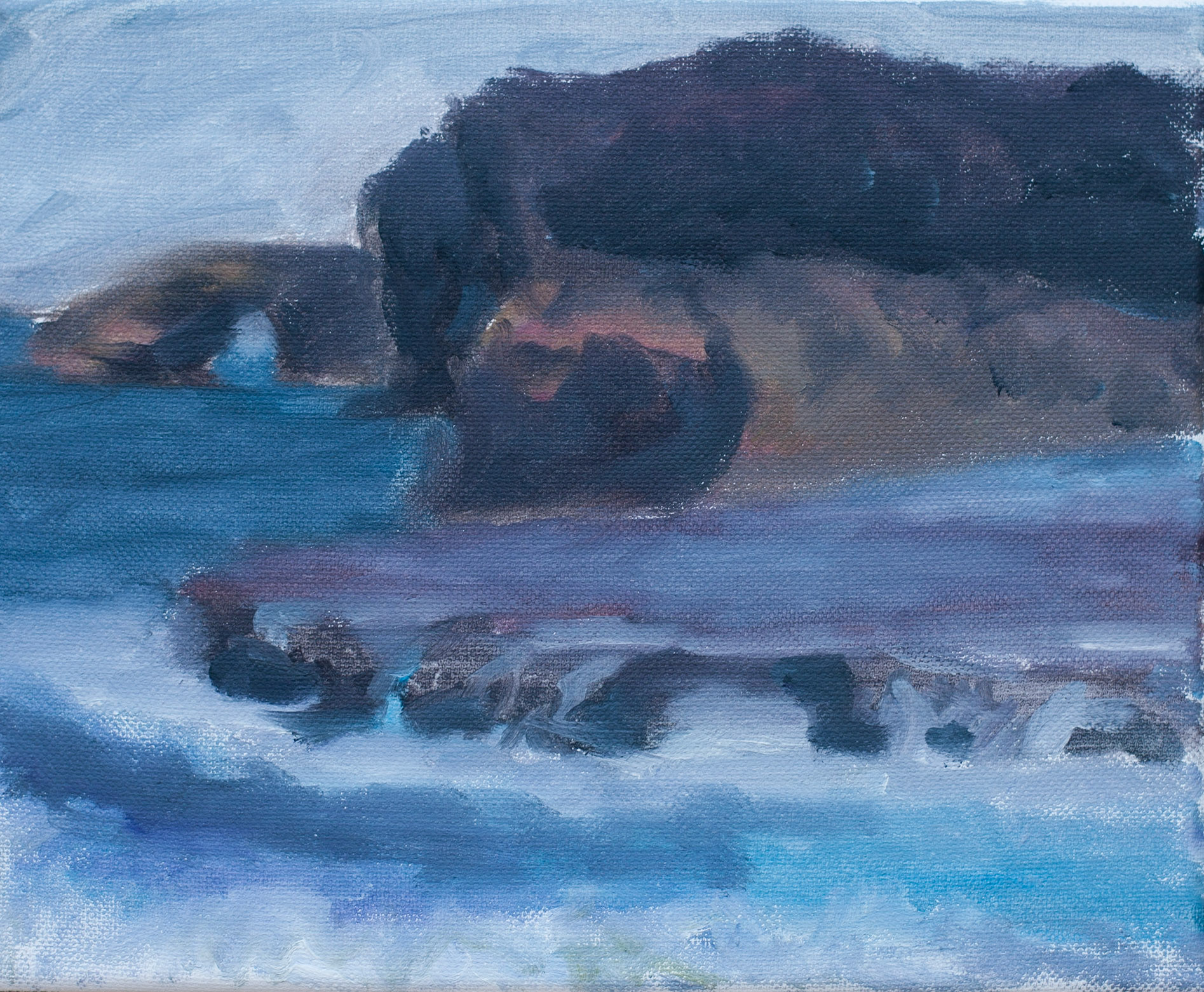 Oil on canvas, 10 x 8 in.