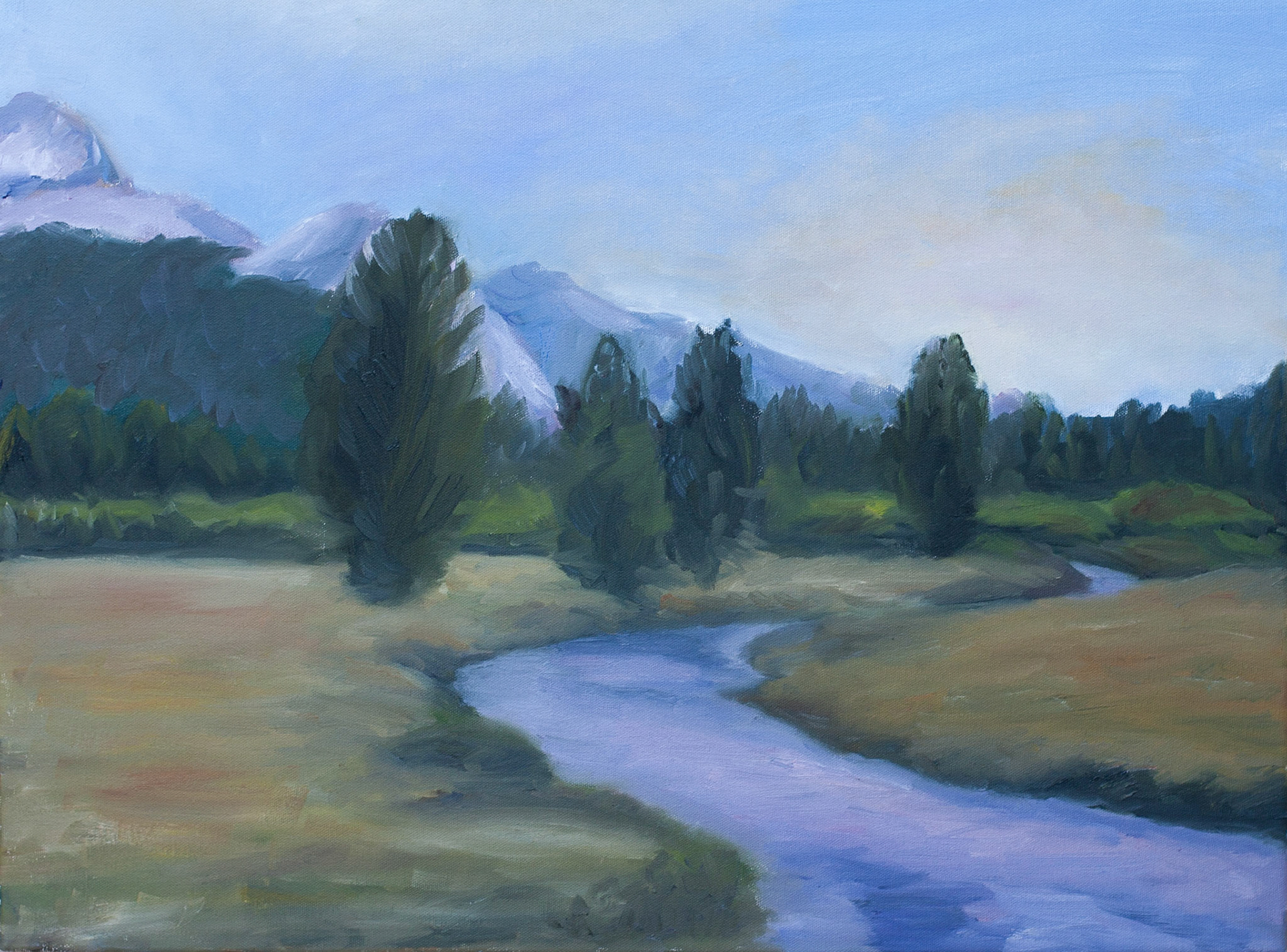 Oil on canvas, 24 x 18 in.