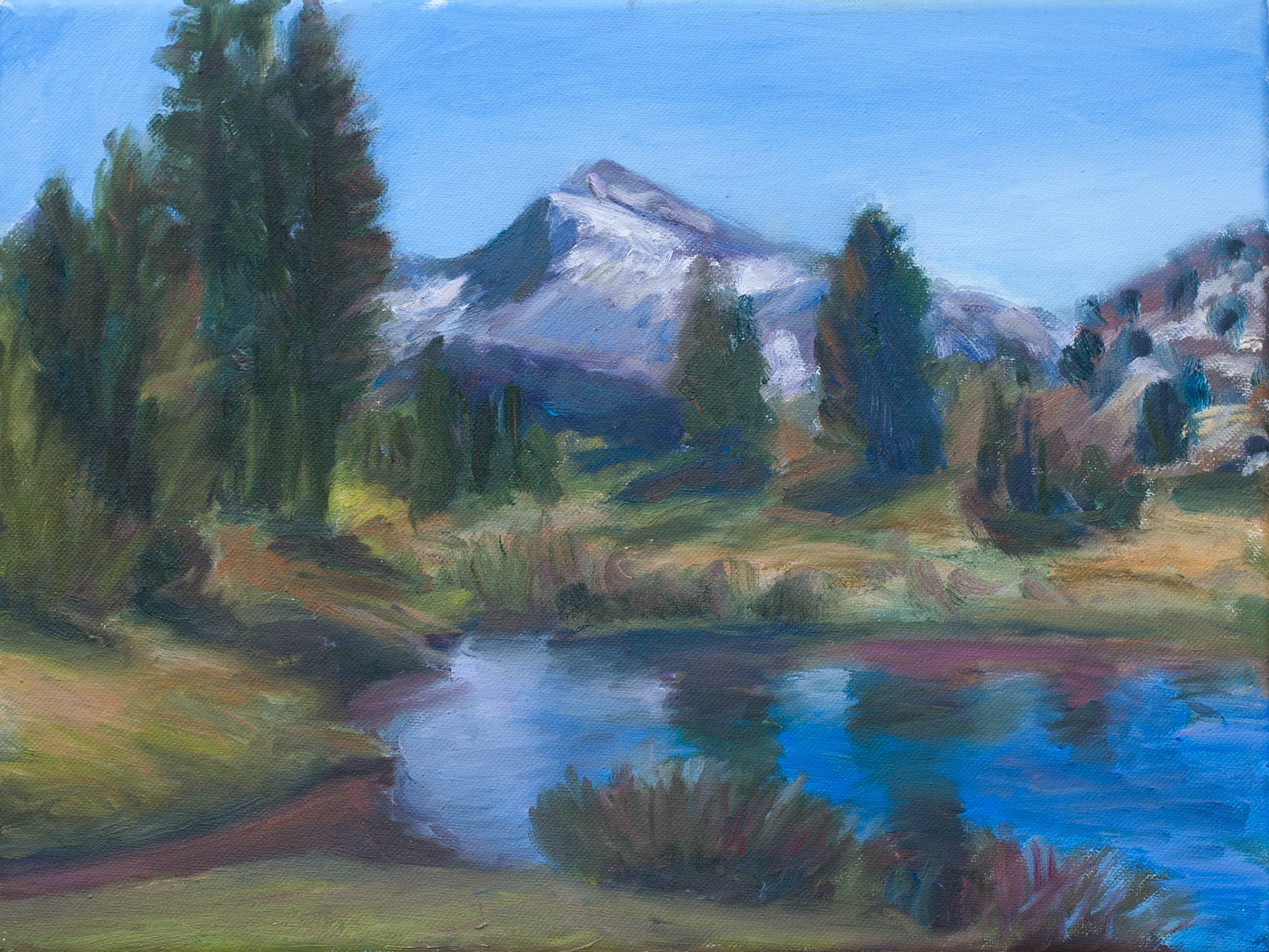 Oil on canvas, 16 x 12 in.