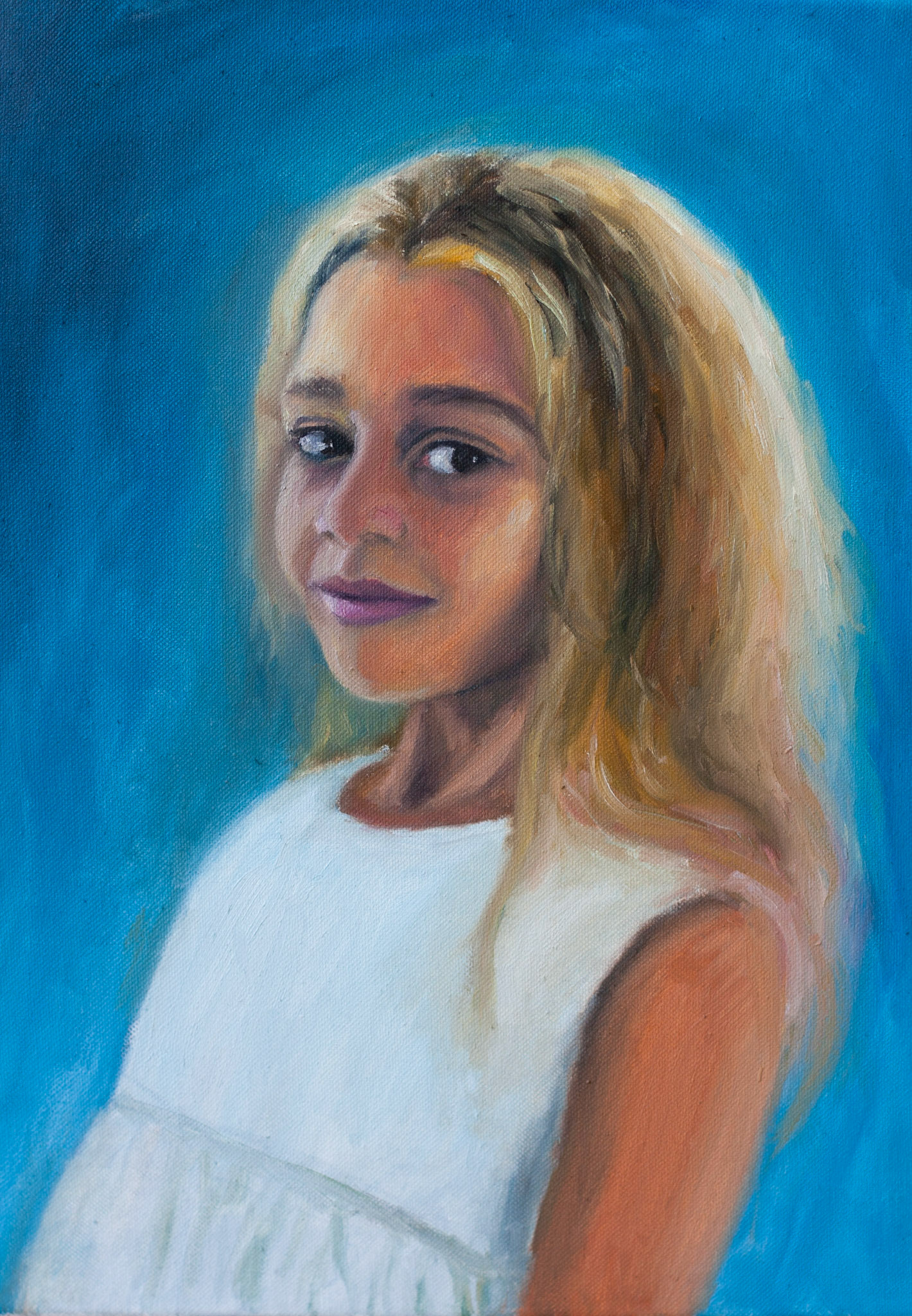 Oil on canvas, 16 x 20 in.