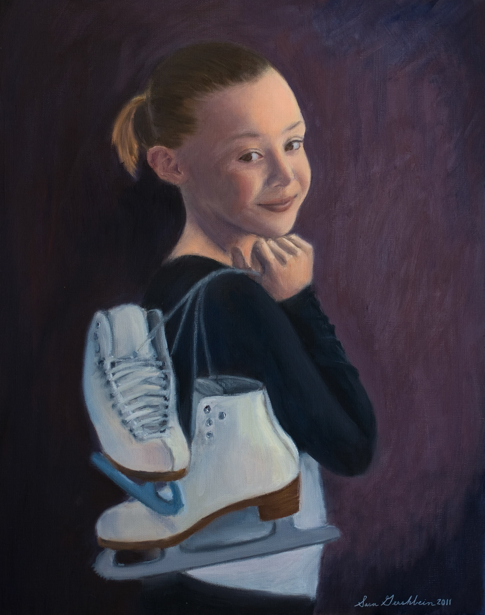 Oil on canvas, 16 x 20 in., private collection