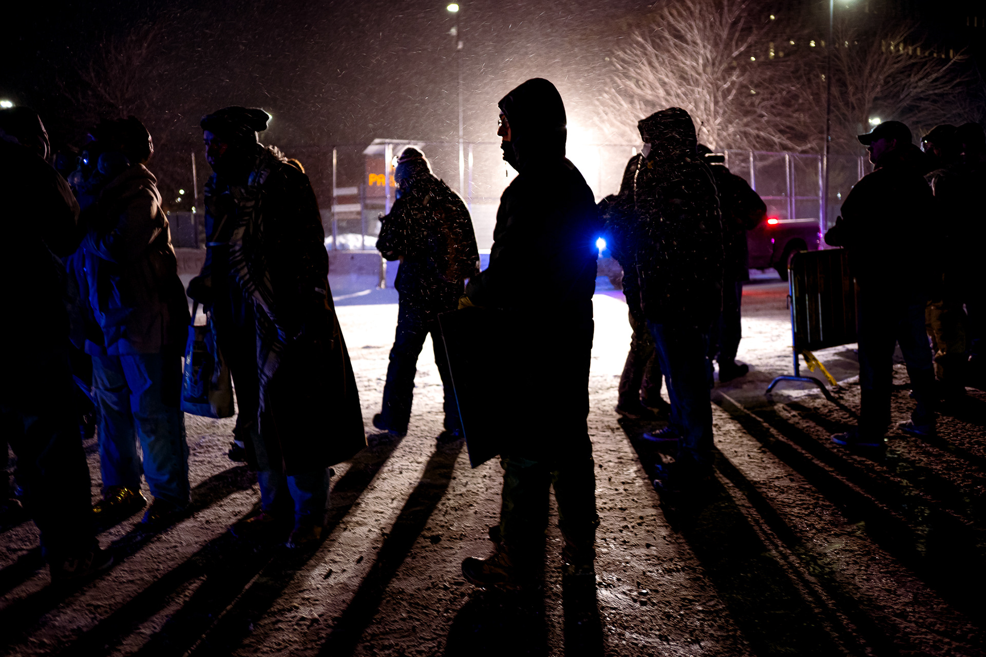Bishop Whipple Federal Building during Operation Metro Surge in Minneapolis, MN (Shedrick Pelt)