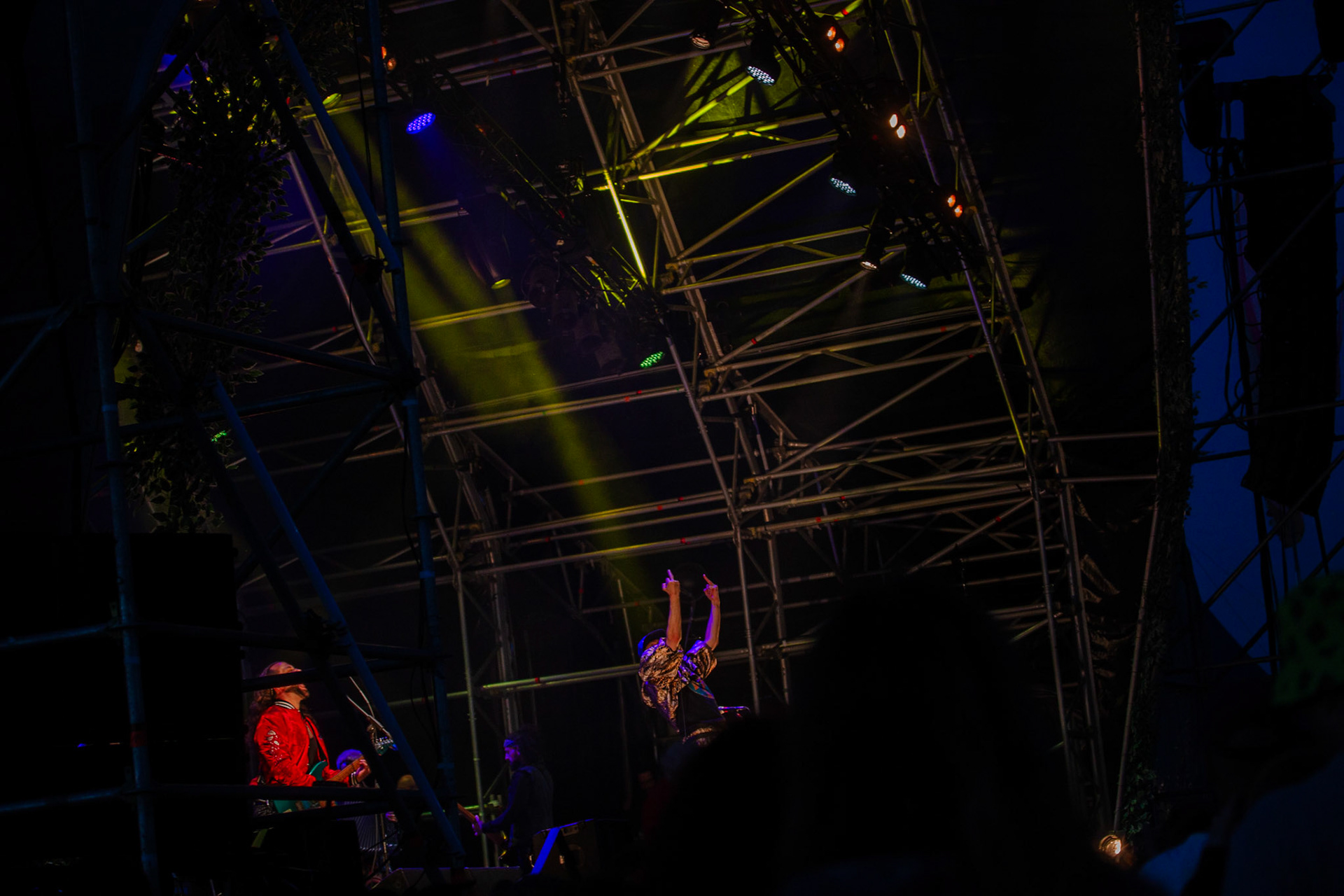 Gogol Bordello on stage