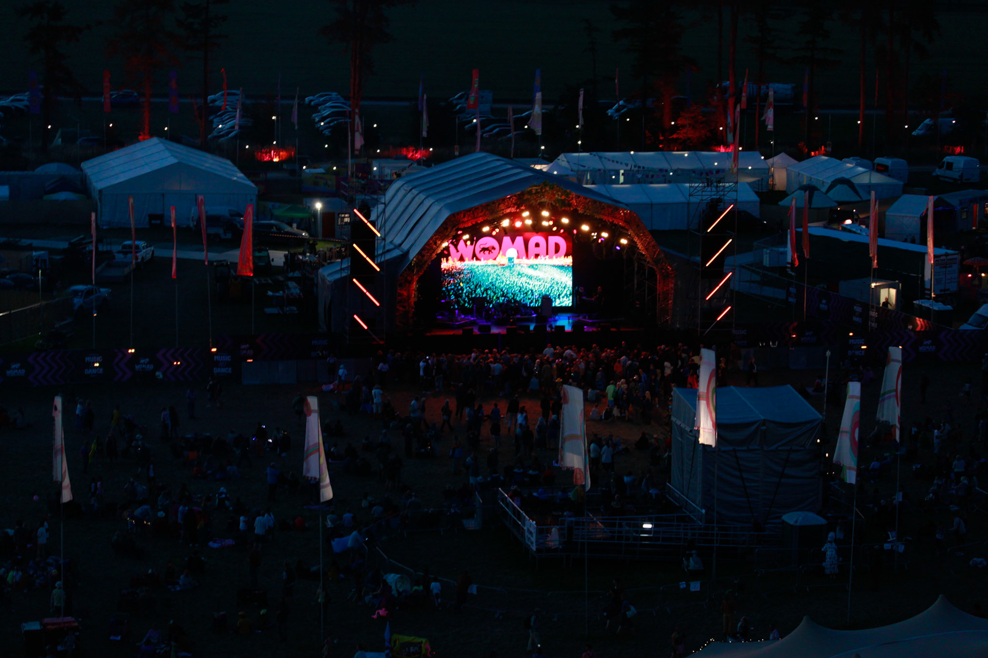 Main Stage higher up