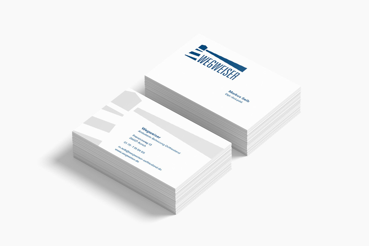 Beispiel für Corporate Design Geschäftsausstattung